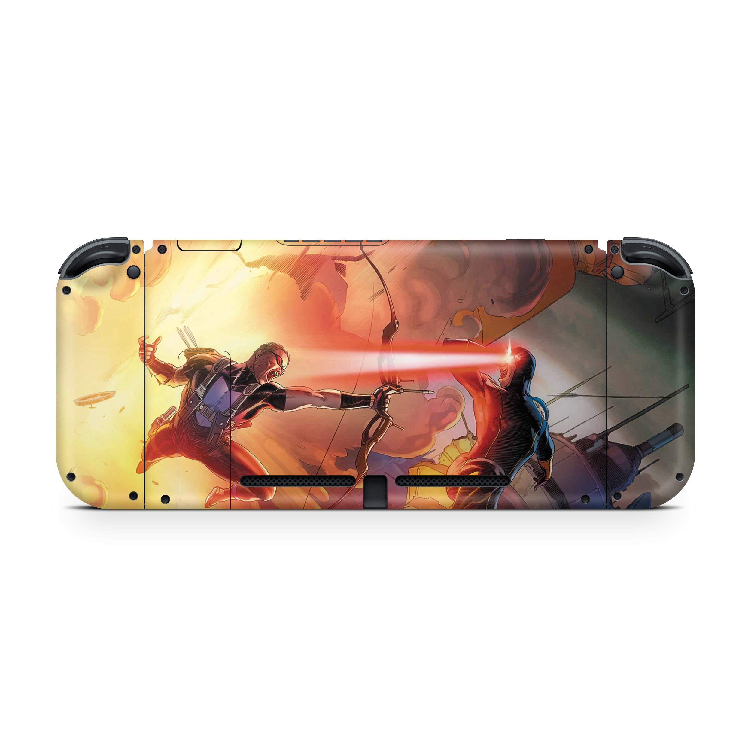 Optical Blast v3 Nintendo Switch Skin - Comics-inspired design