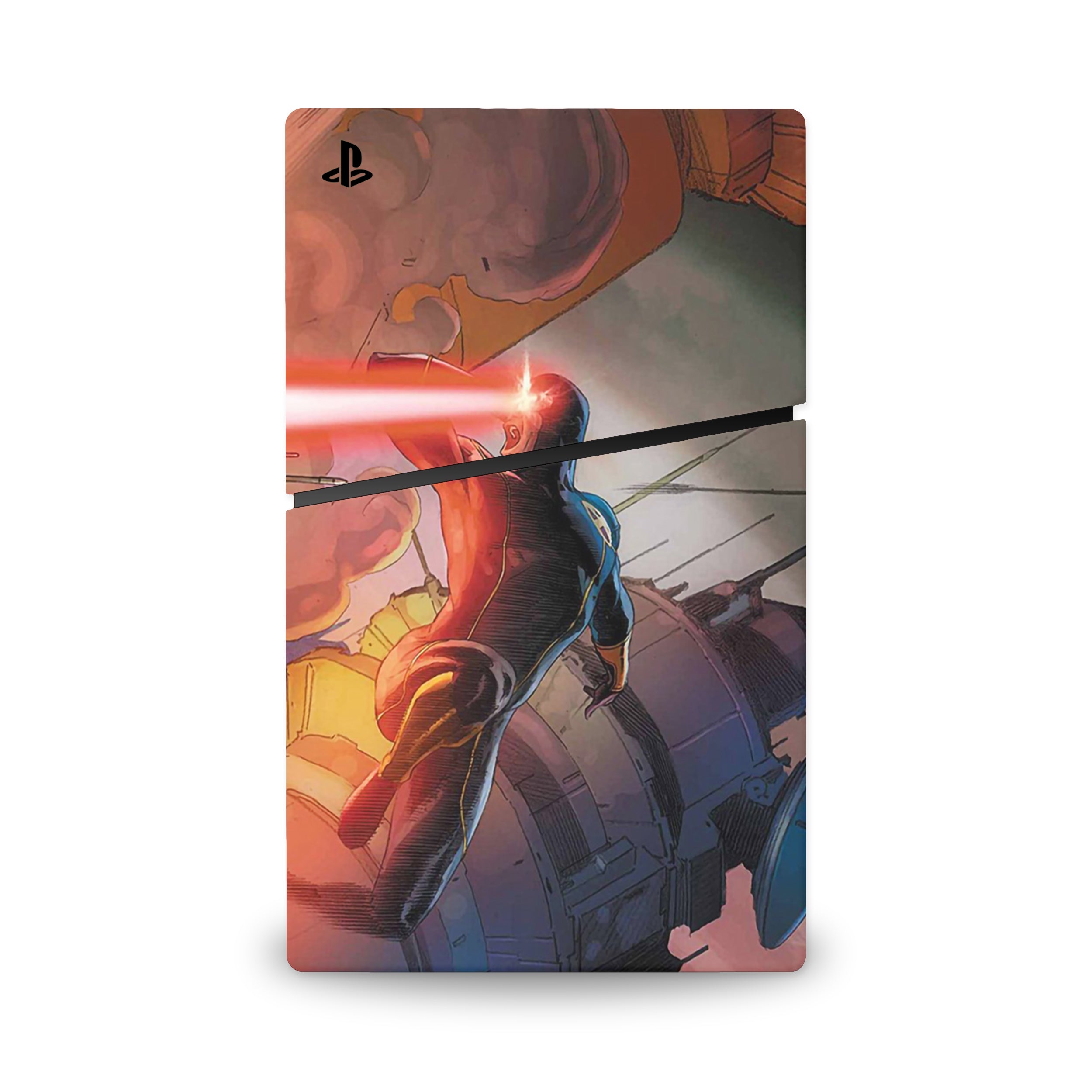 Optical Blast v3 PS5 Slim Digital Skin - Comics-inspired design