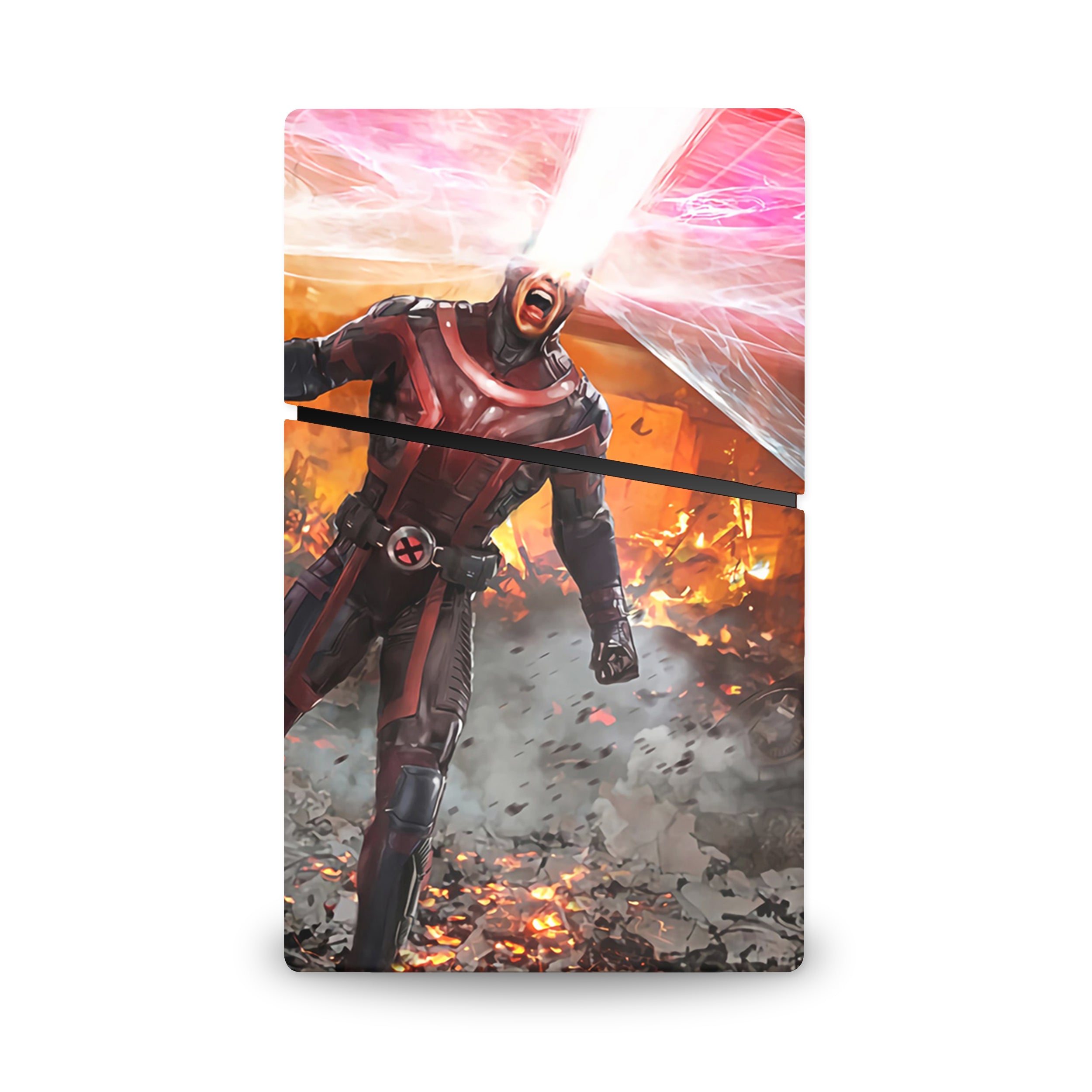 Optical Blast v5 PS5 Slim Digital Skin - Comics-inspired design