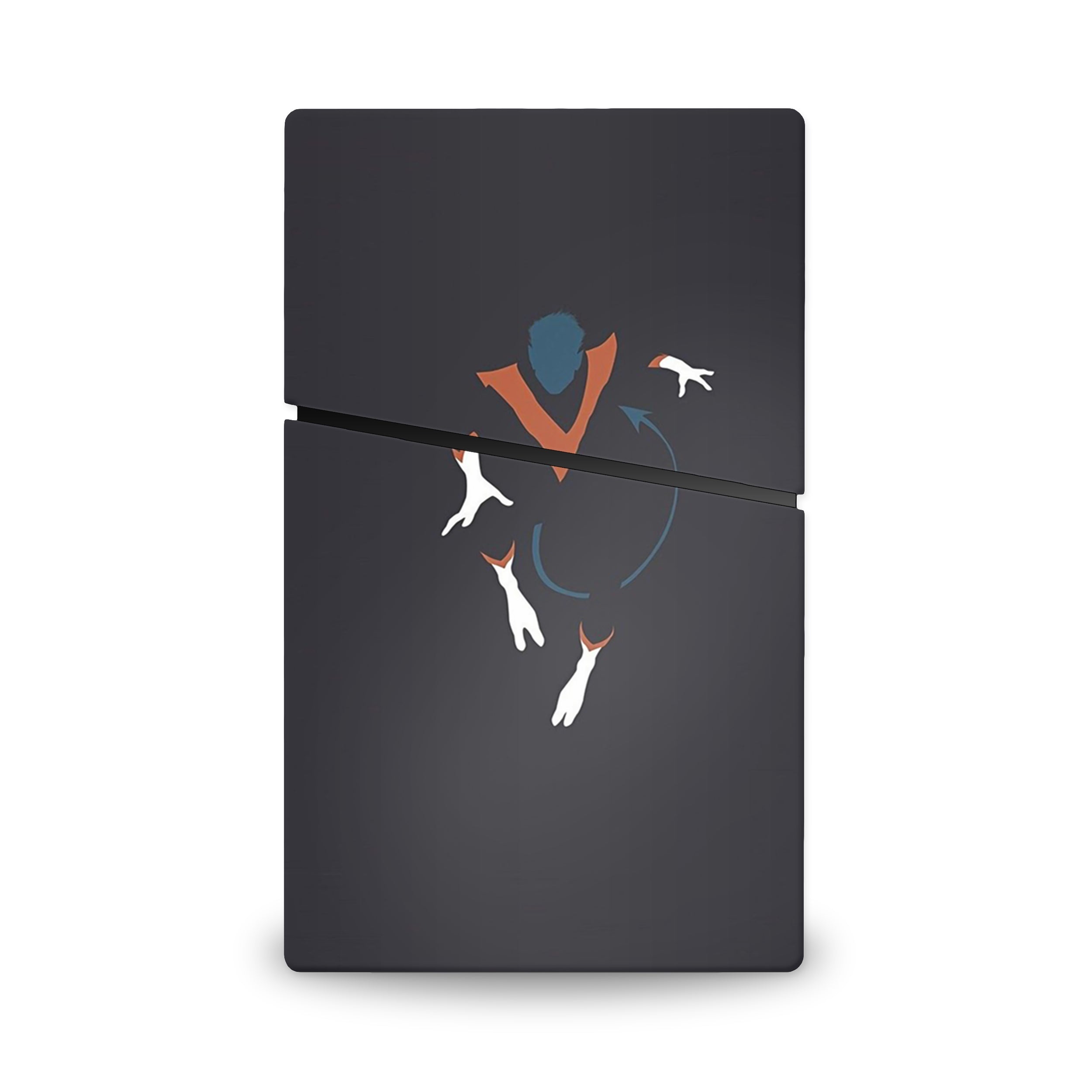 Shadow Teleporter v2 PS5 Slim Digital Skin - Comics-inspired design