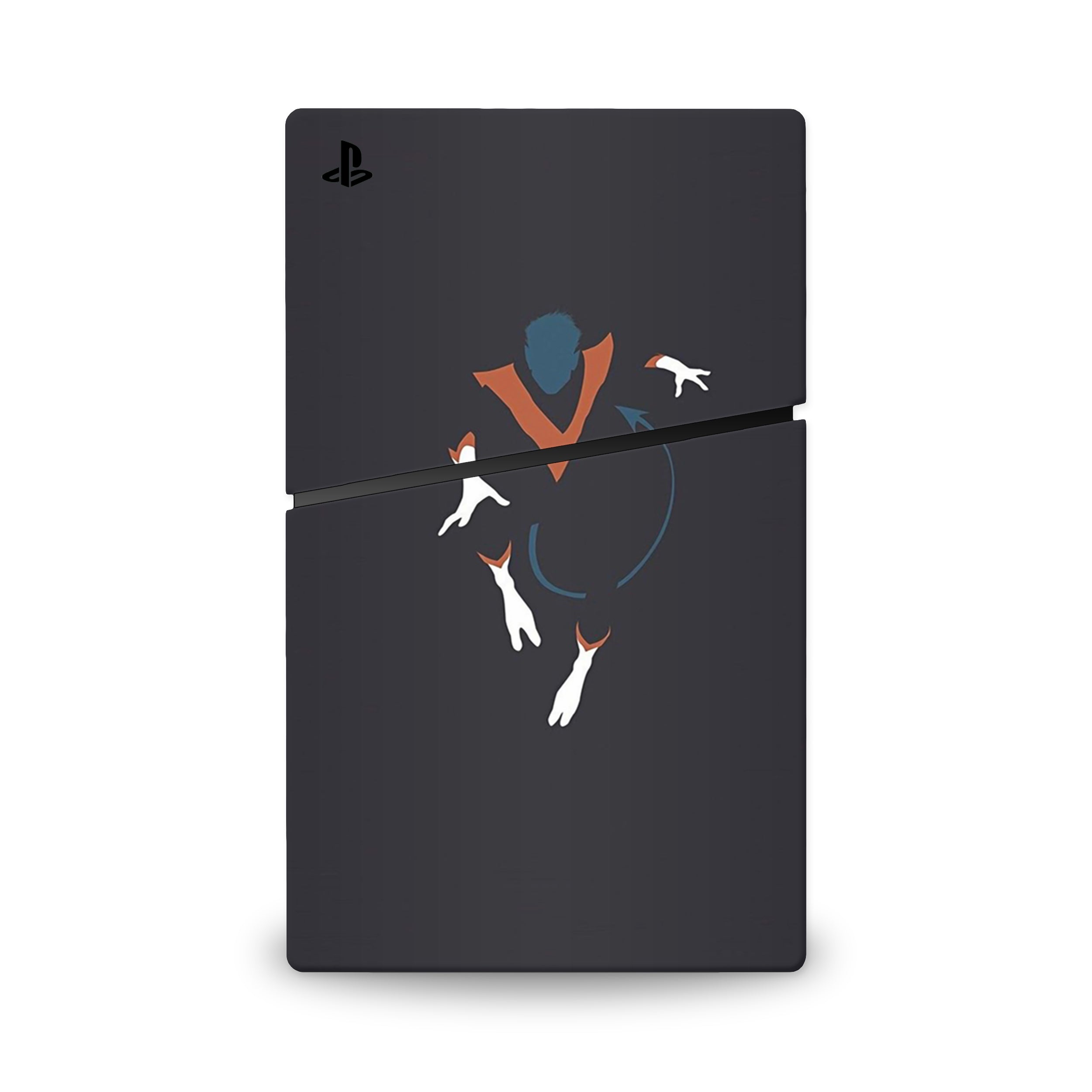 Shadow Teleporter v2 PS5 Slim Digital Skin - Comics-inspired design