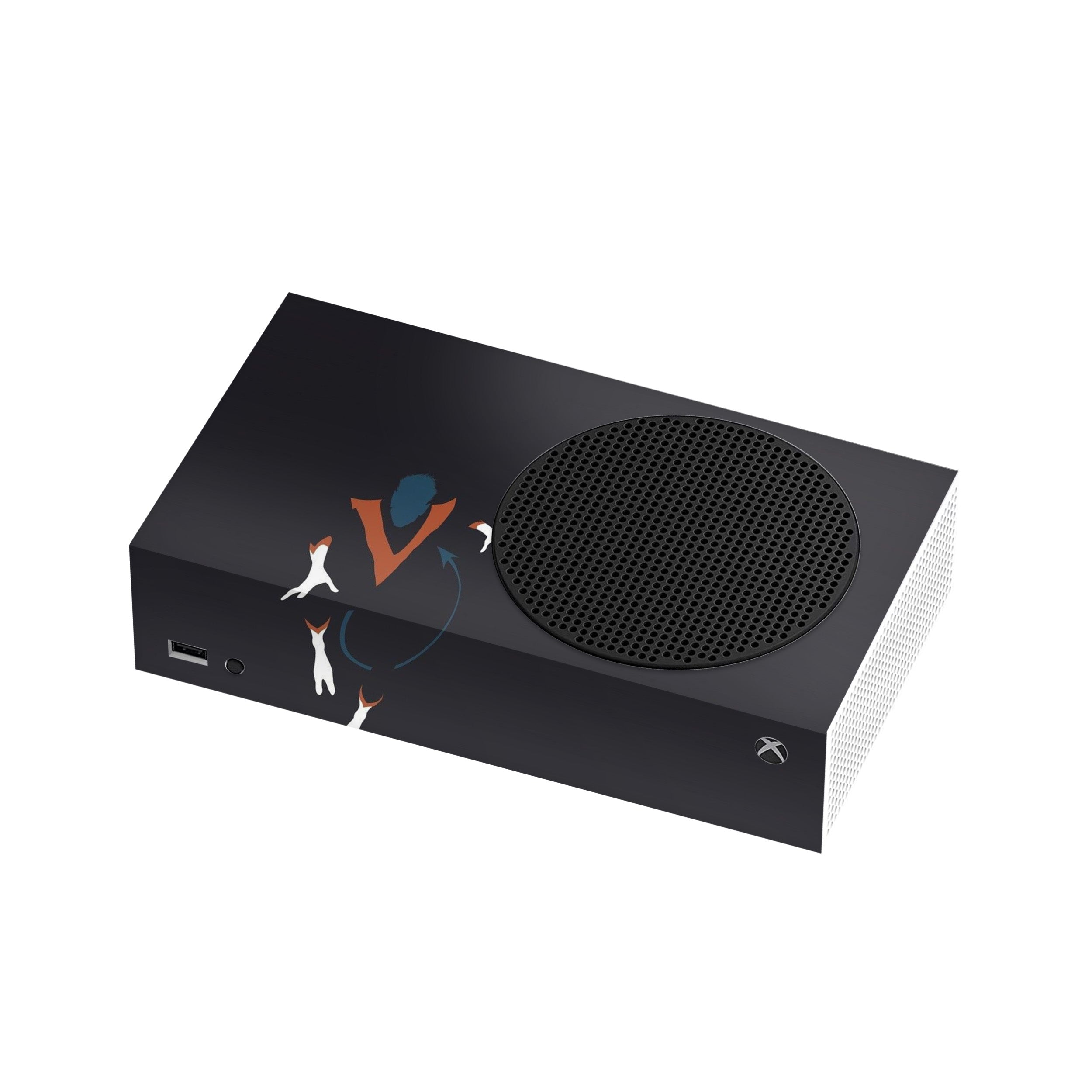 Shadow Teleporter v2 Xbox Series S Skin - Comics-inspired design