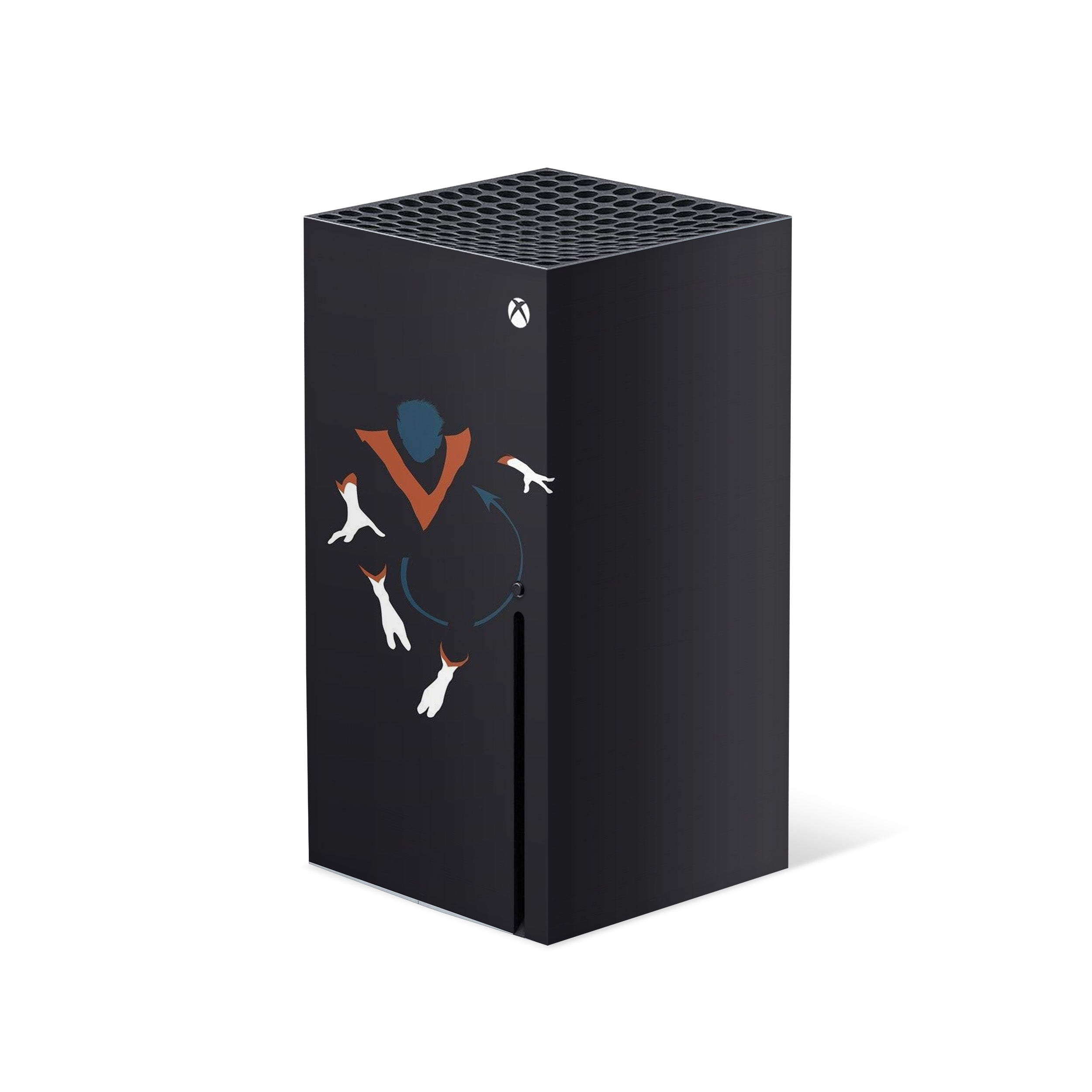 Shadow Teleporter v2 Xbox Series X Skin - Comics-inspired design