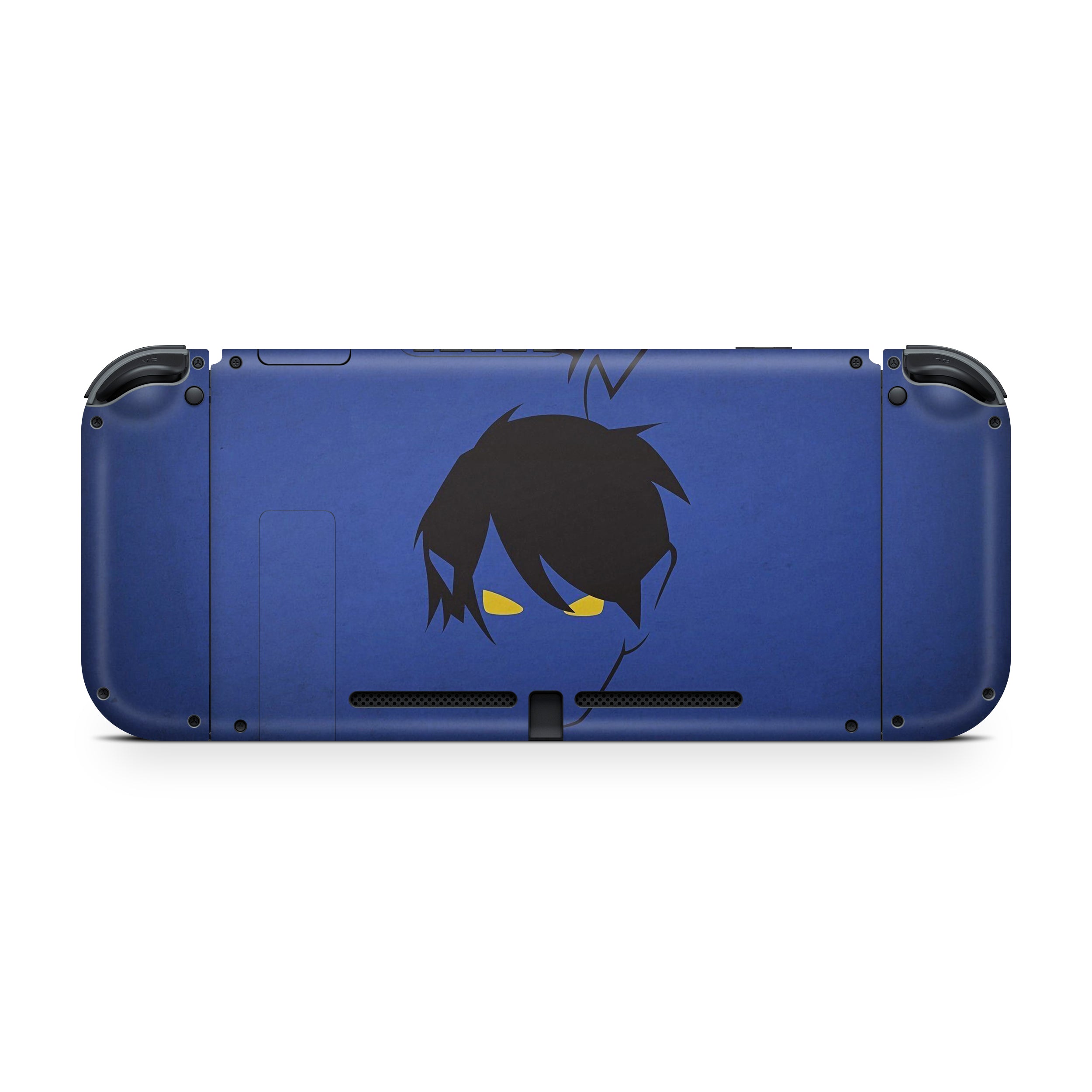 Shadow Teleporter v3 Nintendo Switch OLED Skin - Comics-inspired design