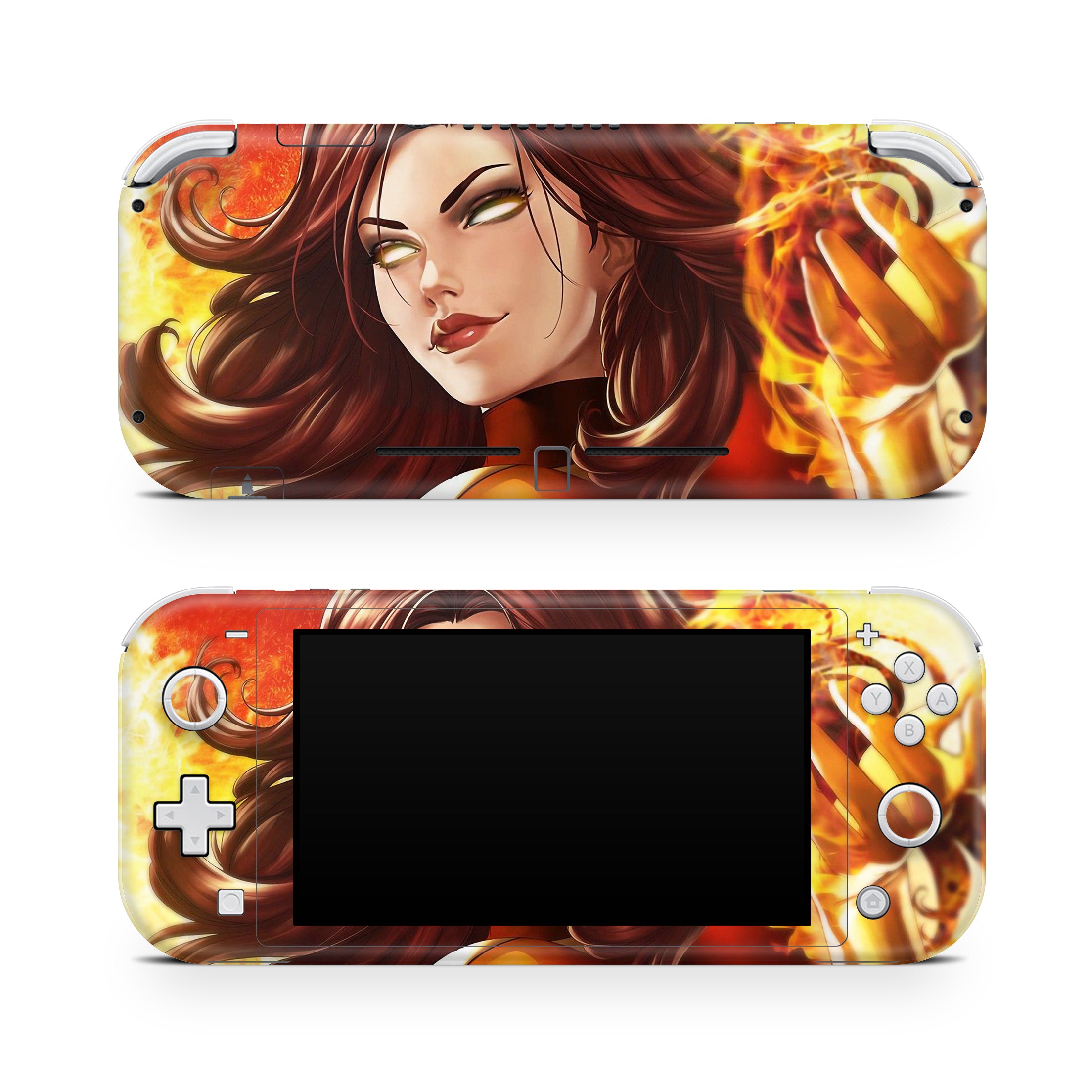 Dawnfire v1 Nintendo Switch Lite Skin - Comics-inspired design