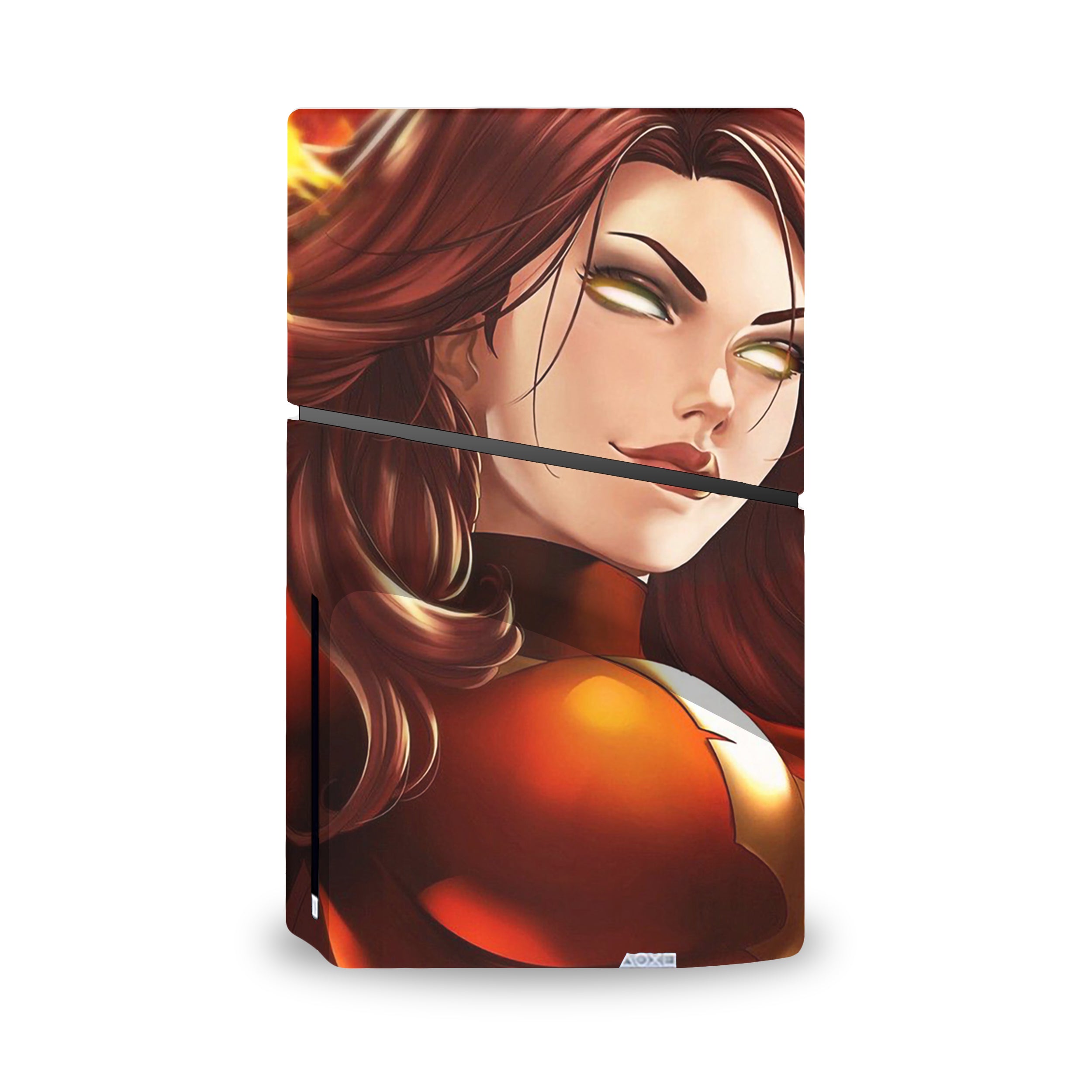 Dawnfire v1 PS5 Slim Skin - Comics-inspired design