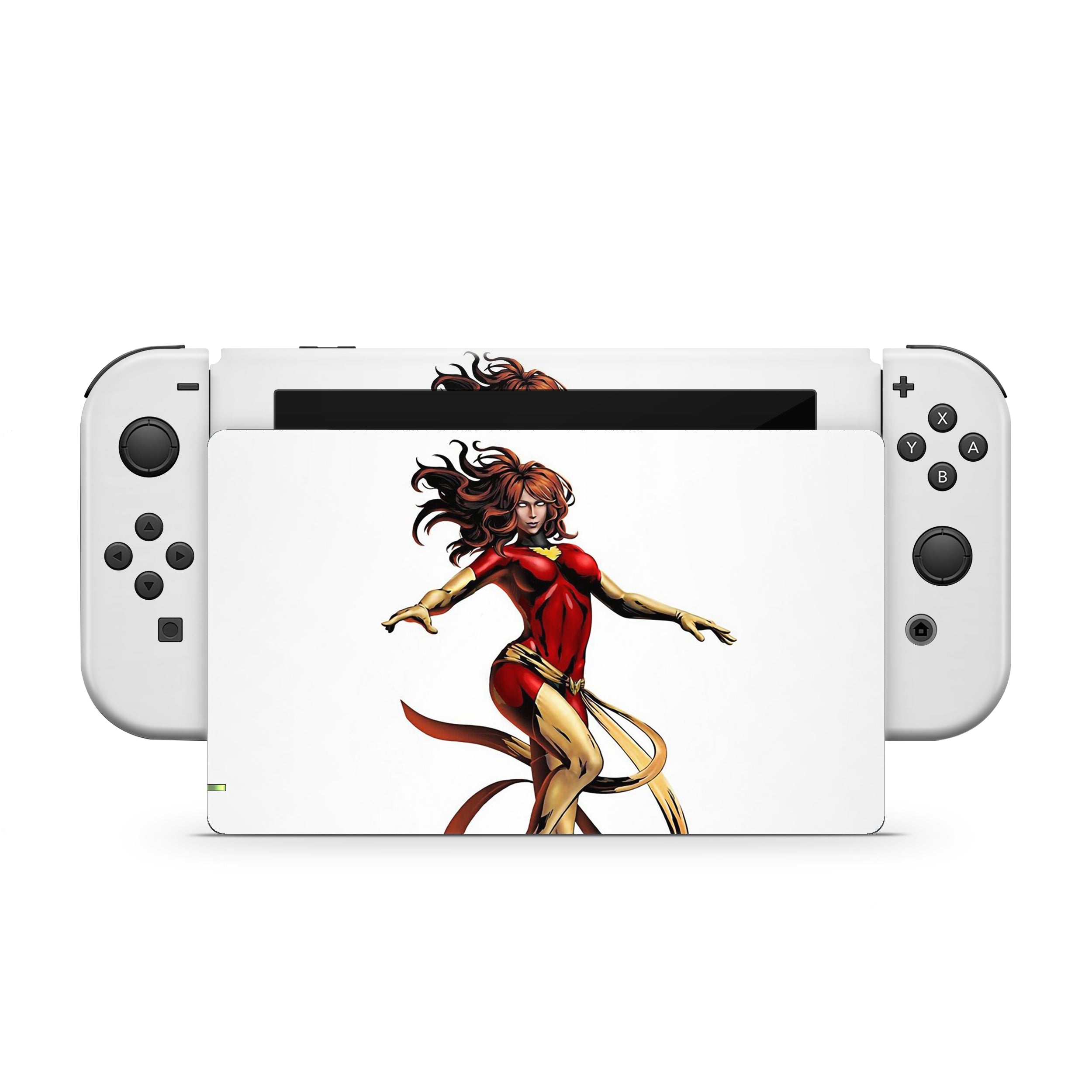 Dawnfire v2 Nintendo Switch Skin - Comics-inspired design