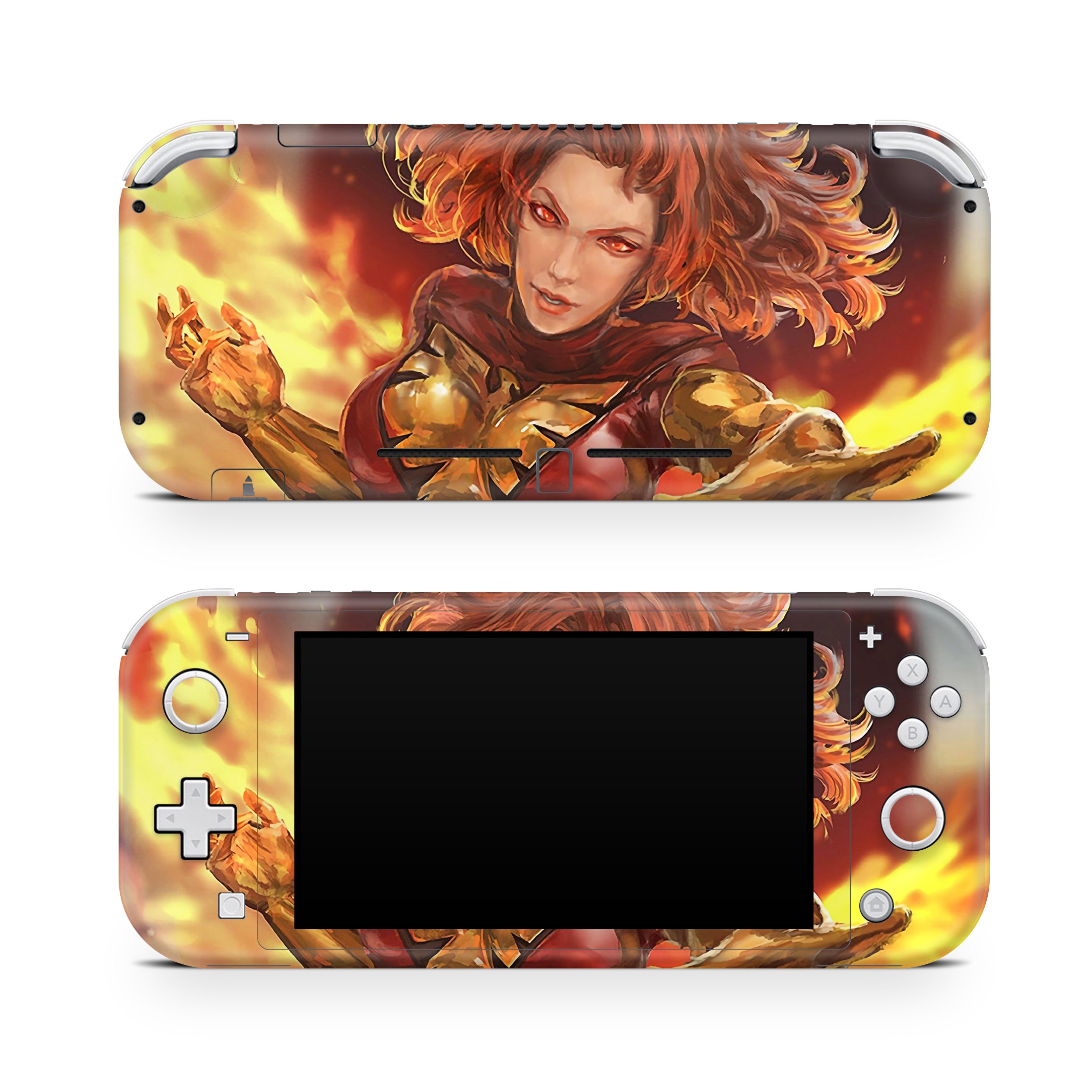 Dawnfire v3 Nintendo Switch Lite Skin - Comics-inspired design