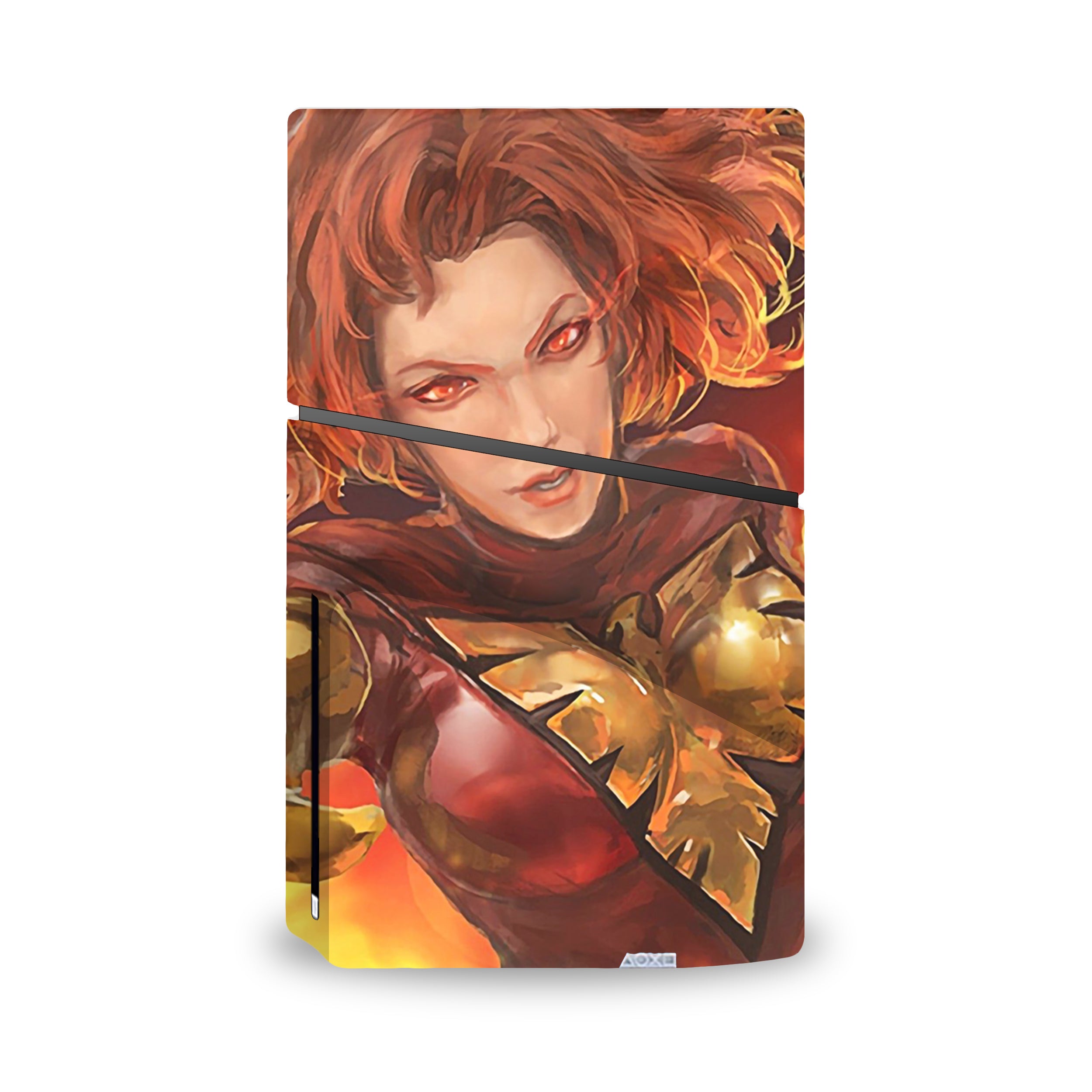 Dawnfire v3 PS5 Slim Skin - Comics-inspired design