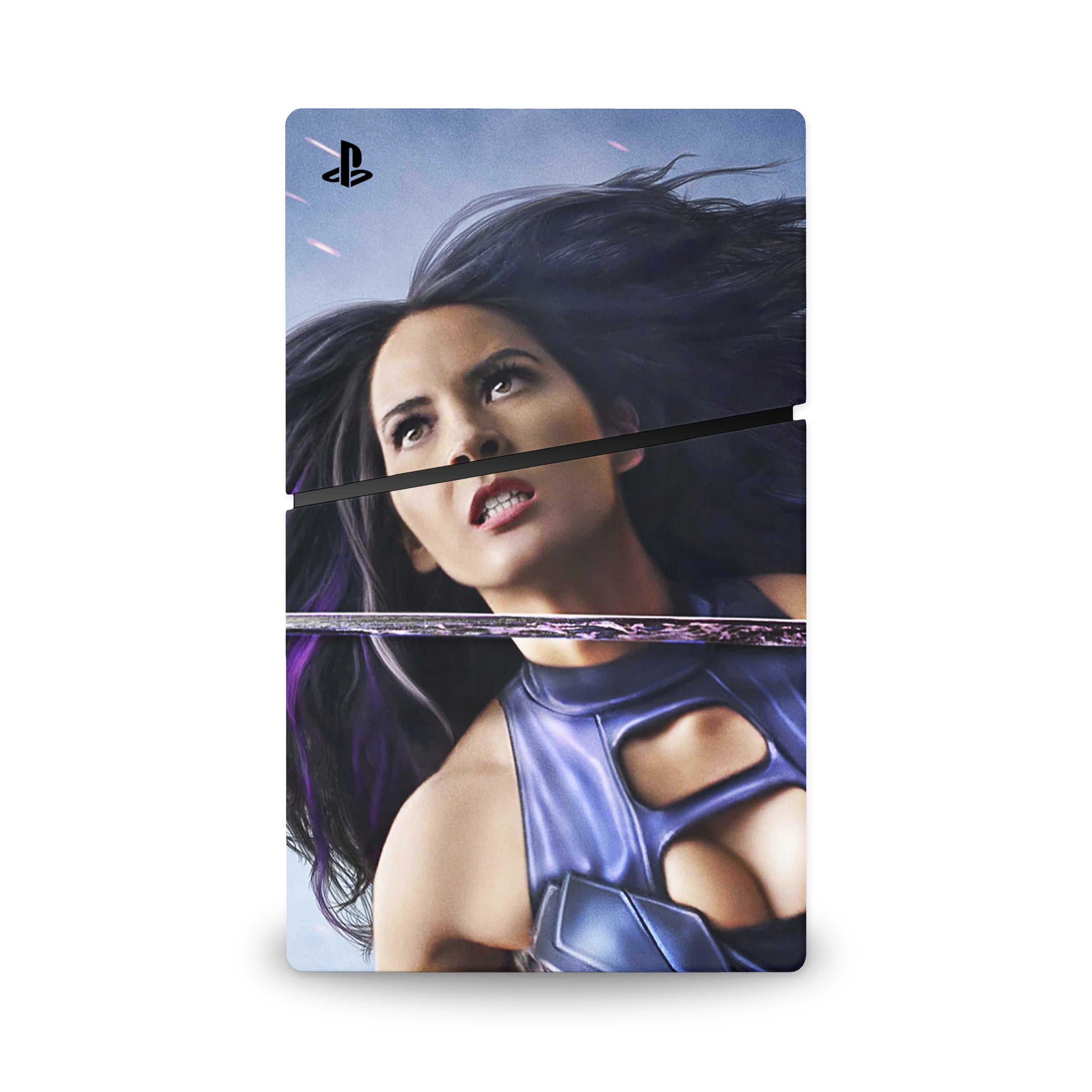 Blade Sorceress v1 PS5 Slim Digital Skin - Comics-inspired design