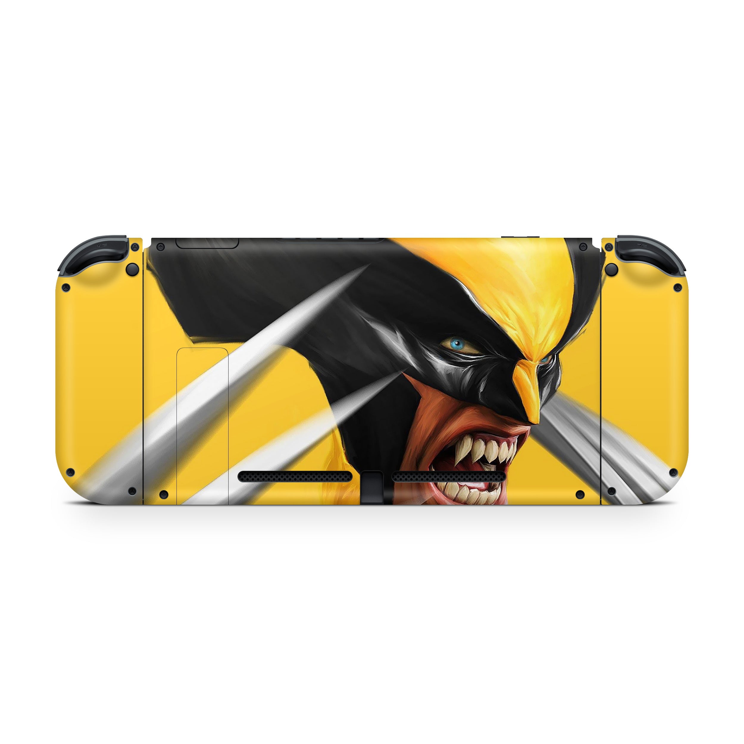 Metallic Claws v2 Nintendo Switch Skin - Comics-inspired design