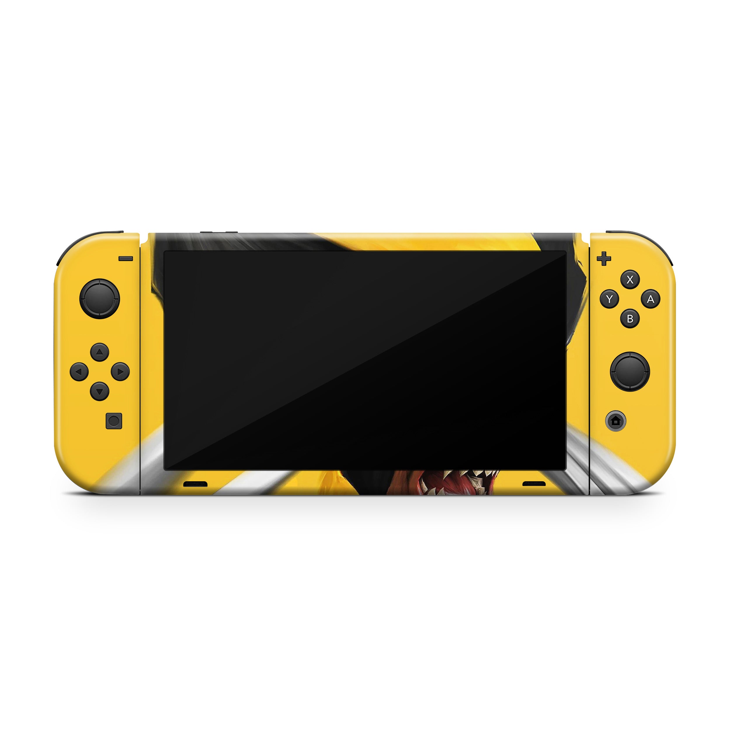 Metallic Claws v2 Nintendo Switch OLED Skin - Comics-inspired design