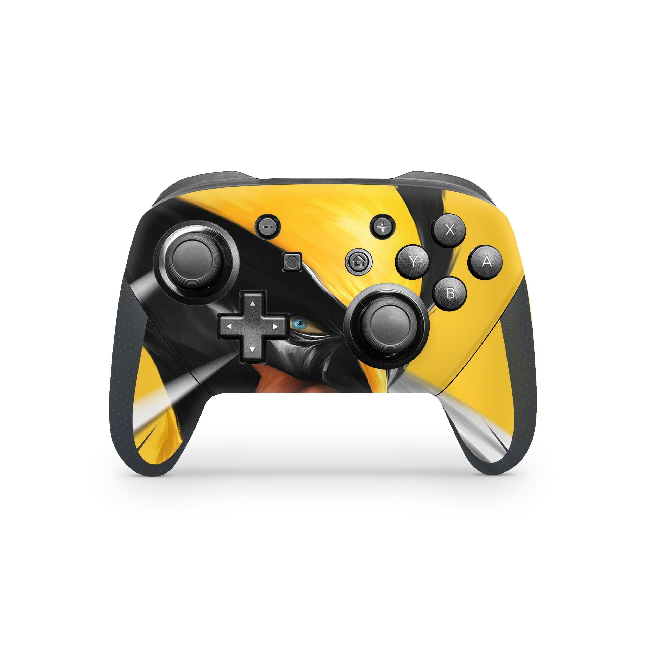 Metallic Claws v2 Nintendo Switch Pro Controller Skin - Comics-inspired design
