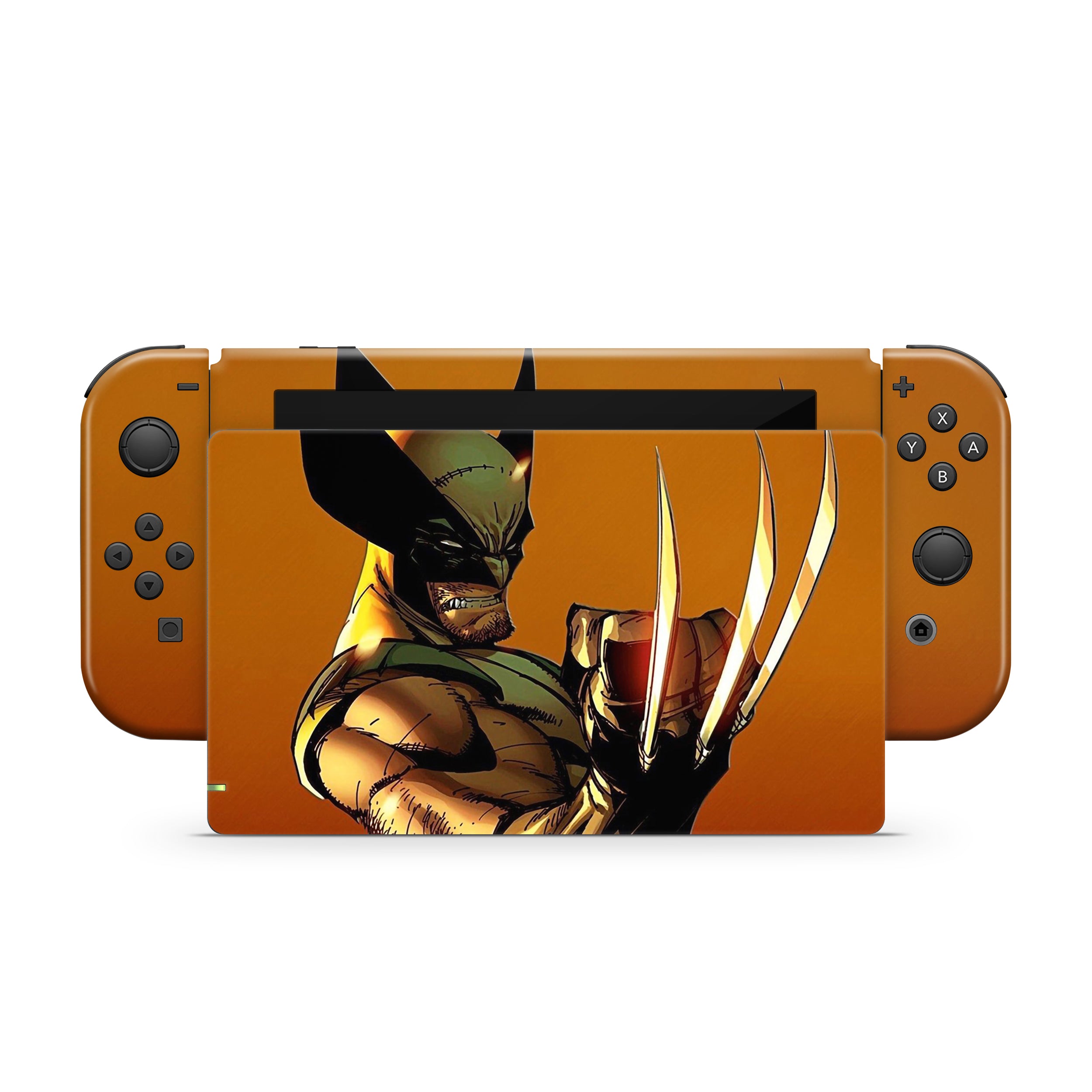 Metallic Claws v3 Nintendo Switch Skin - Comics-inspired design