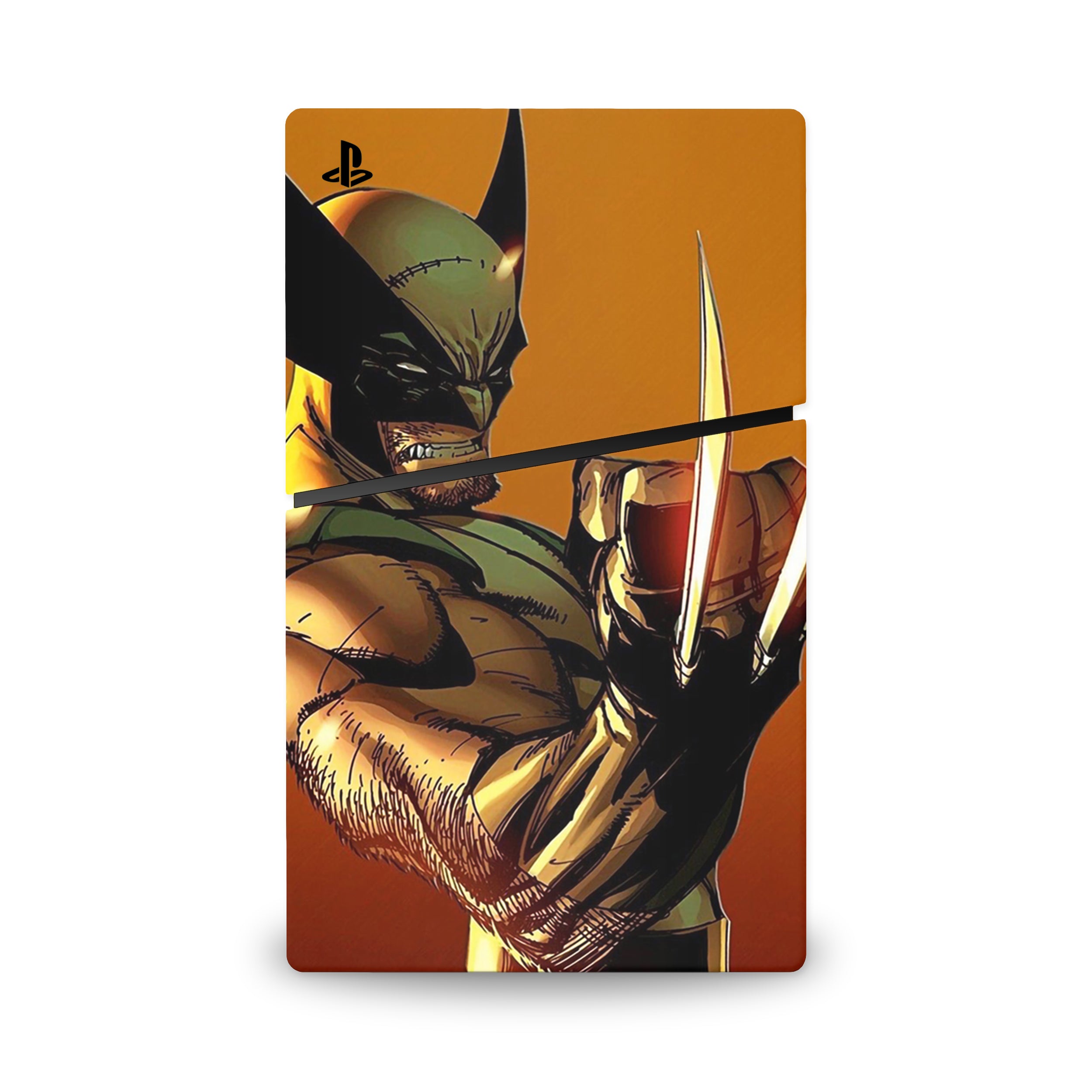 Metallic Claws v3 PS5 Slim Digital Skin - Comics-inspired design