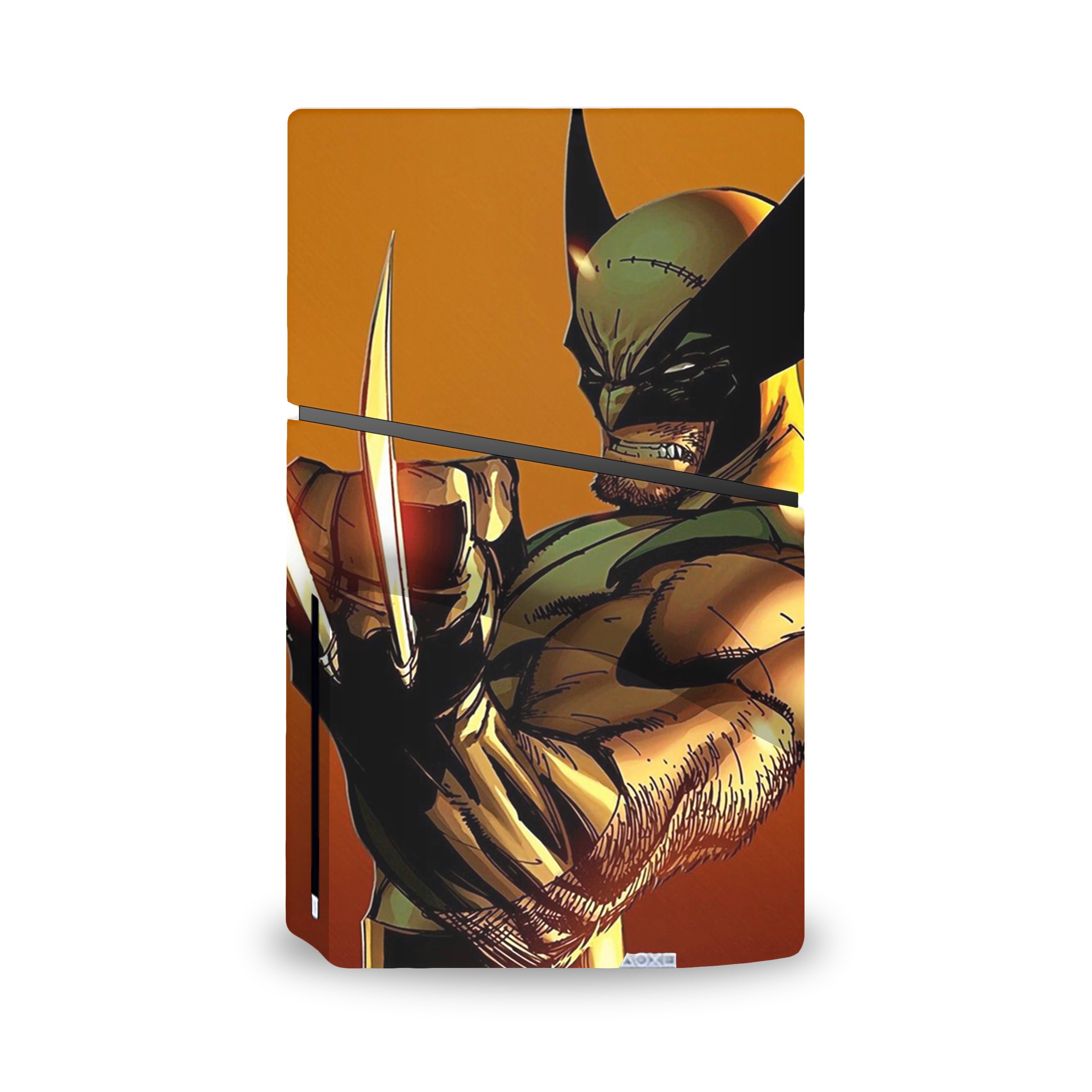 Metallic Claws v3 PS5 Slim Skin - Comics-inspired design