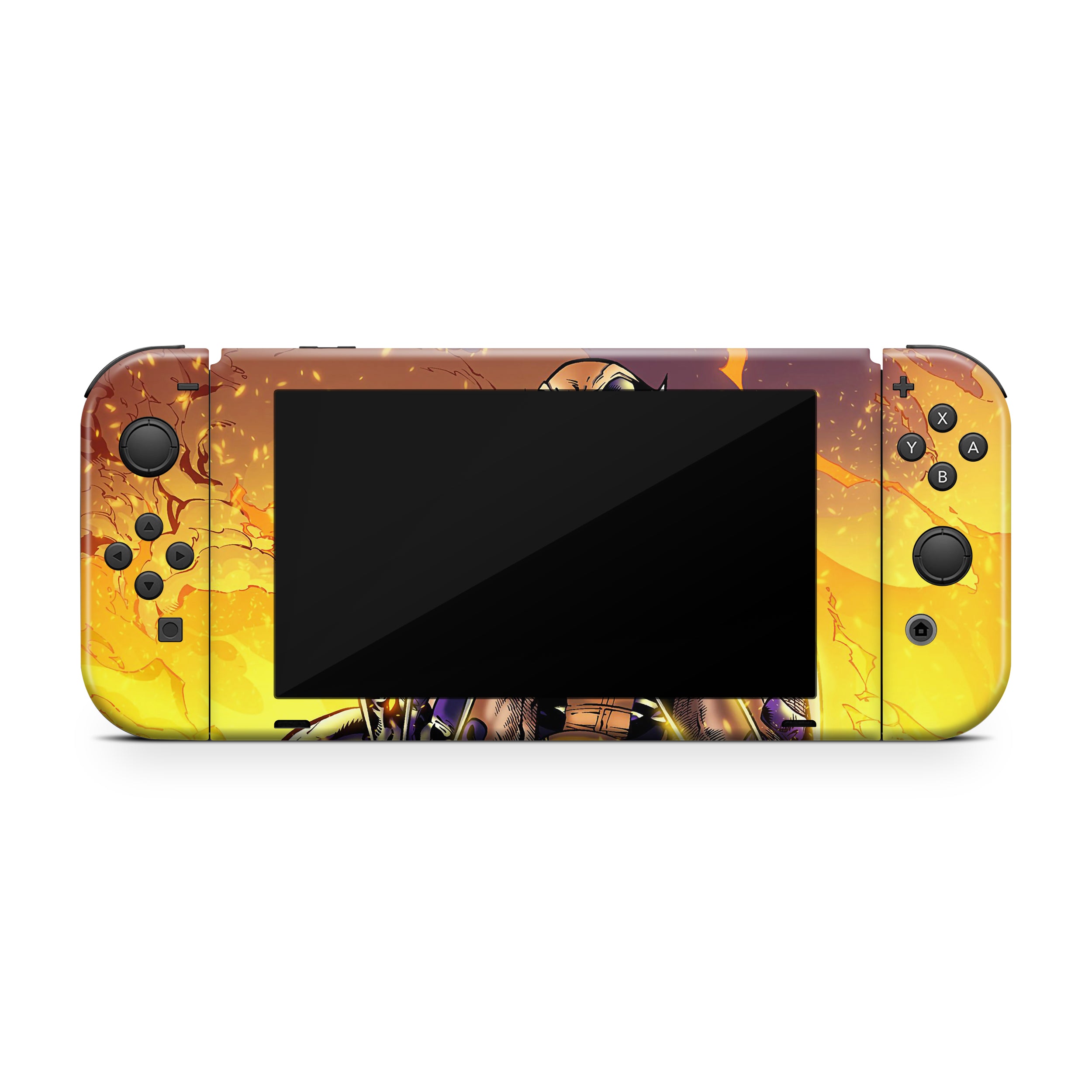 Metallic Claws v4 Nintendo Switch OLED Skin - Comics-inspired design