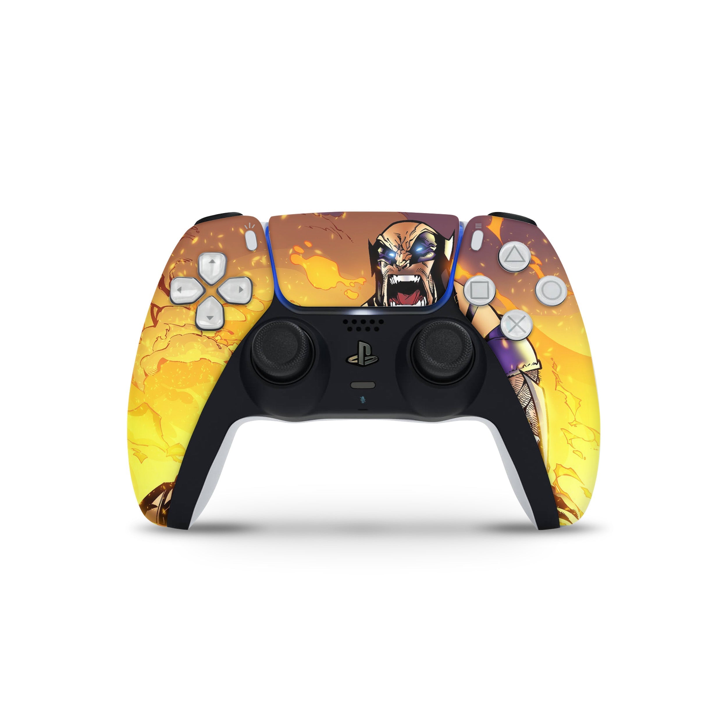 Metallic Claws v4 PS5 Controller Skin - Comics-inspired design