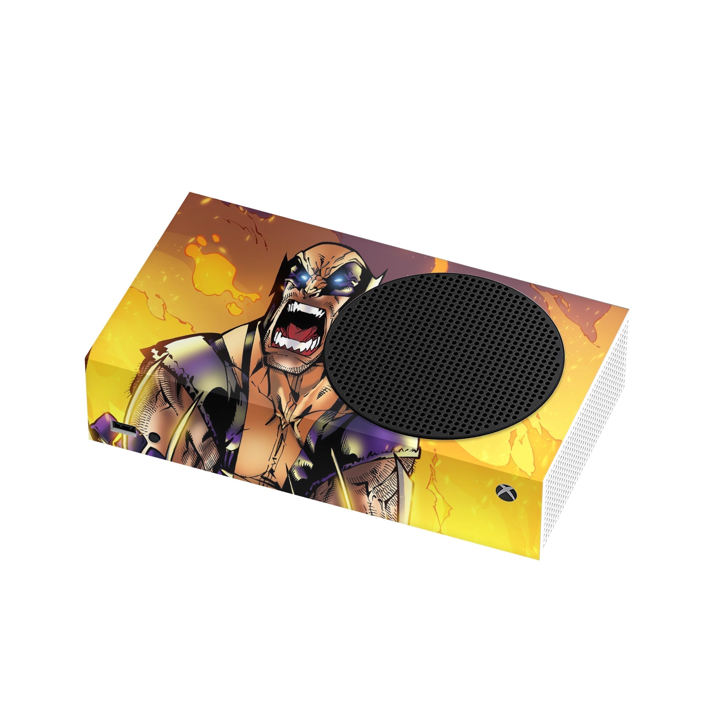 Metallic Claws v4 Xbox Series S Skin - Comics-inspired design