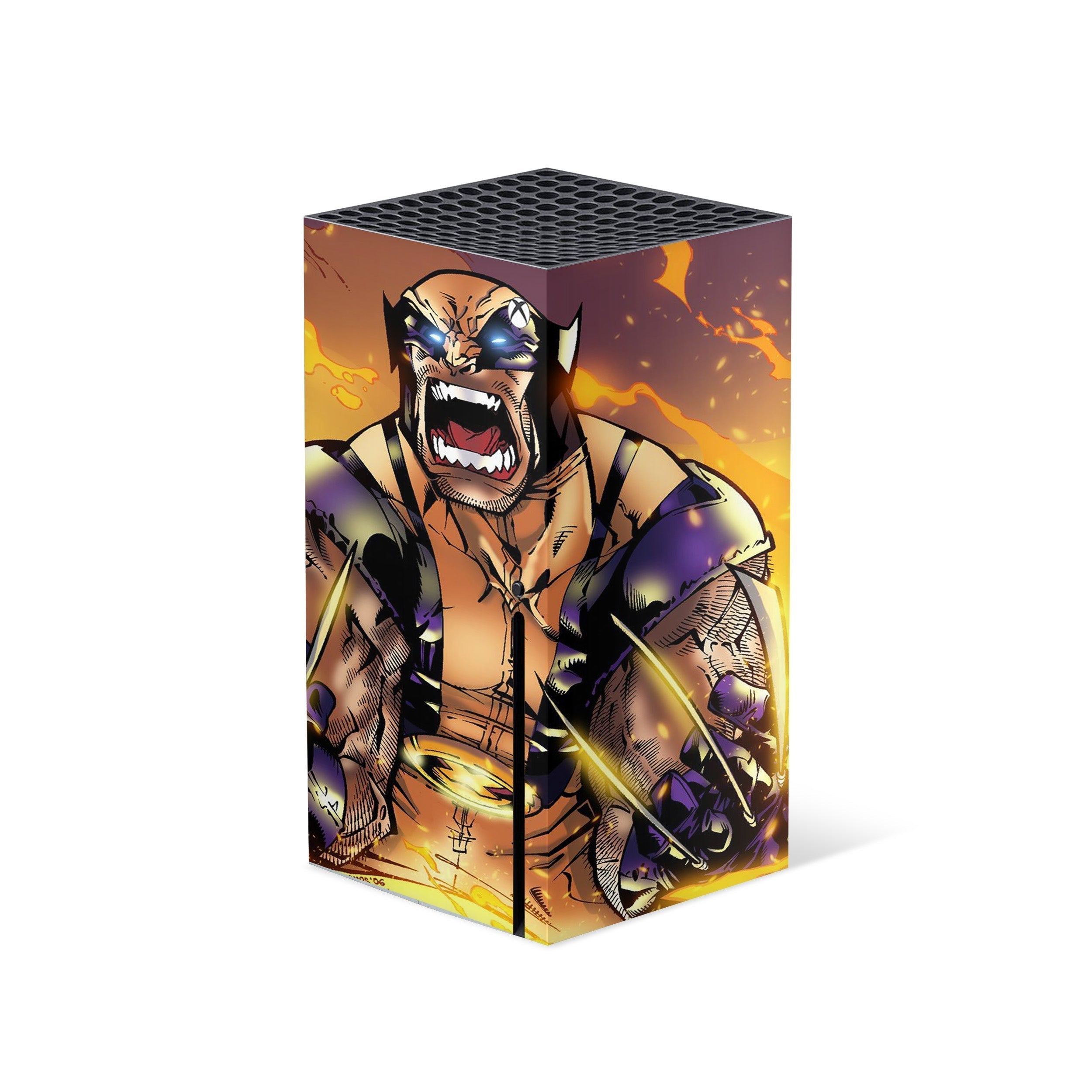 Metallic Claws v4 Xbox Series X Skin - Comics-inspired design