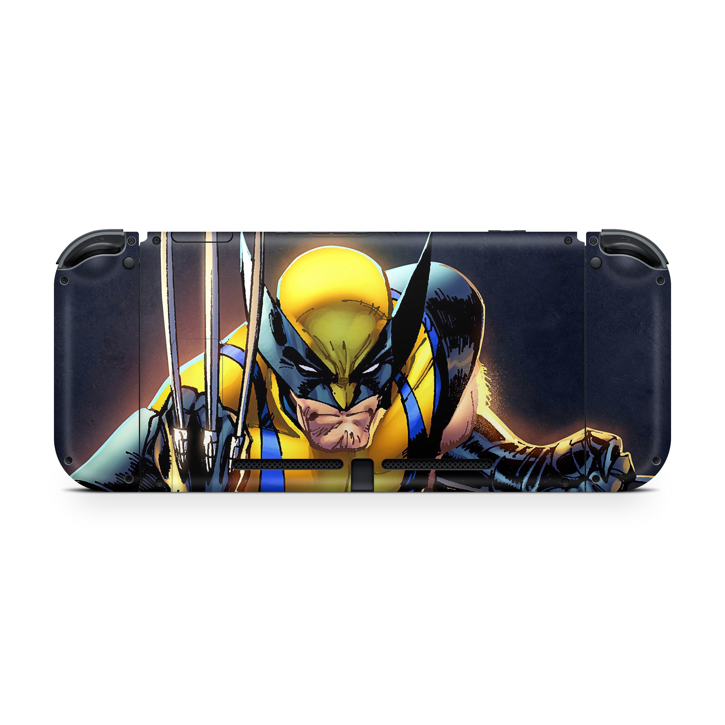 Metallic Claws v5 Nintendo Switch OLED Skin - Comics-inspired design
