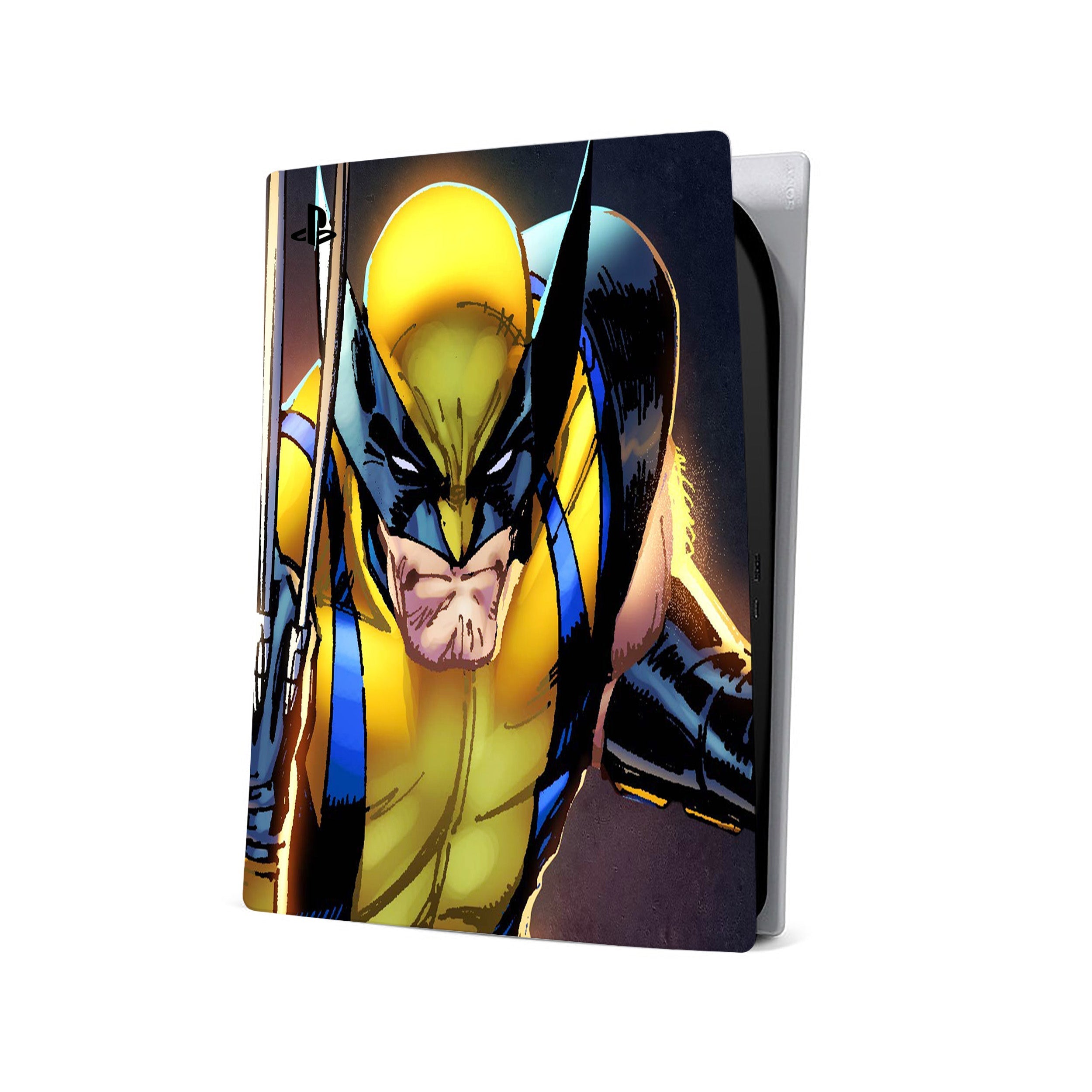 Metallic Claws v5 PS5 Skin - Comics-inspired design