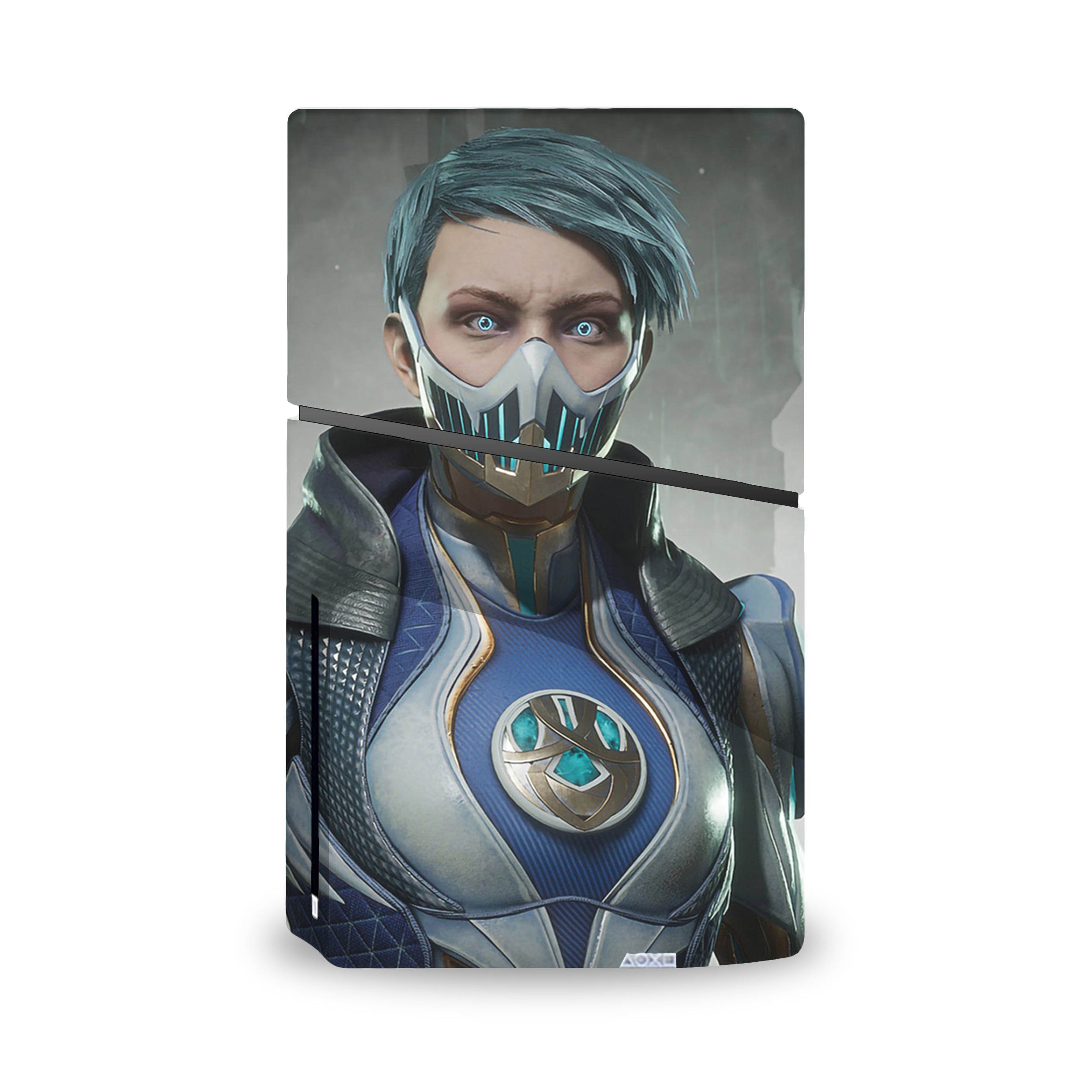 Cryo Specter v1 PS5 Slim Skin - Video Game-inspired design