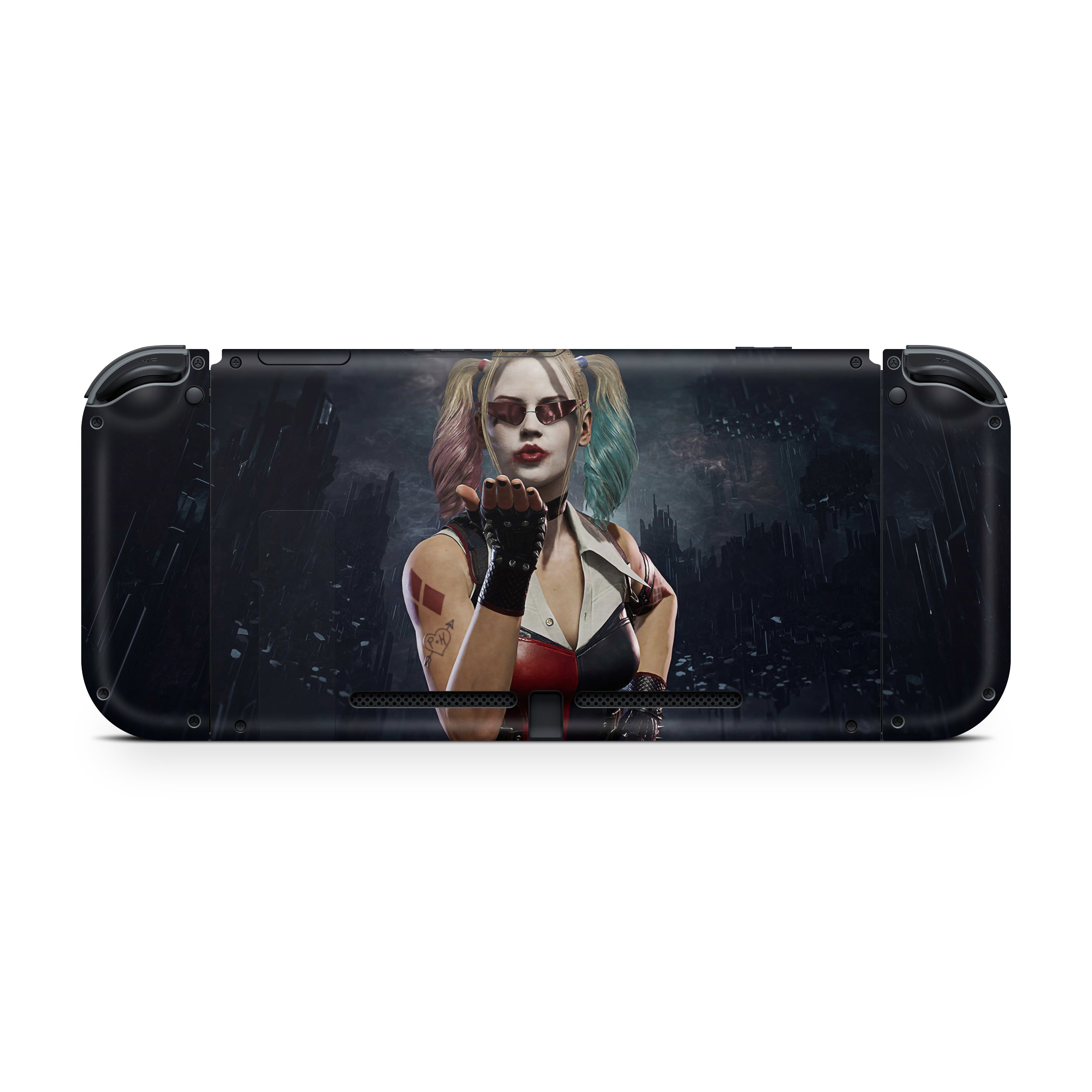 Jester Queen v1 Nintendo Switch OLED Skin - Video Game-inspired design