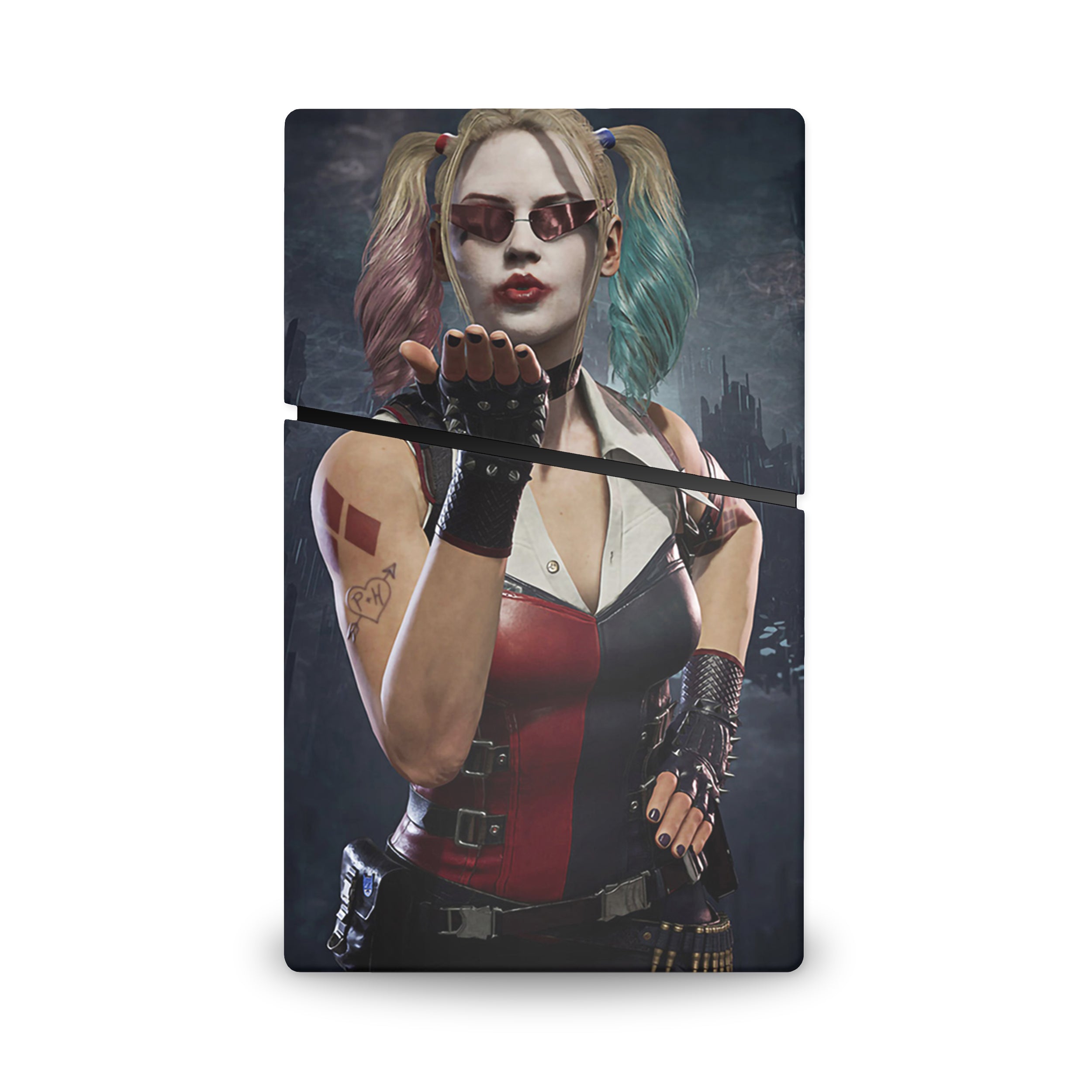 Jester Queen v1 PS5 Slim Digital Skin - Video Game-inspired design