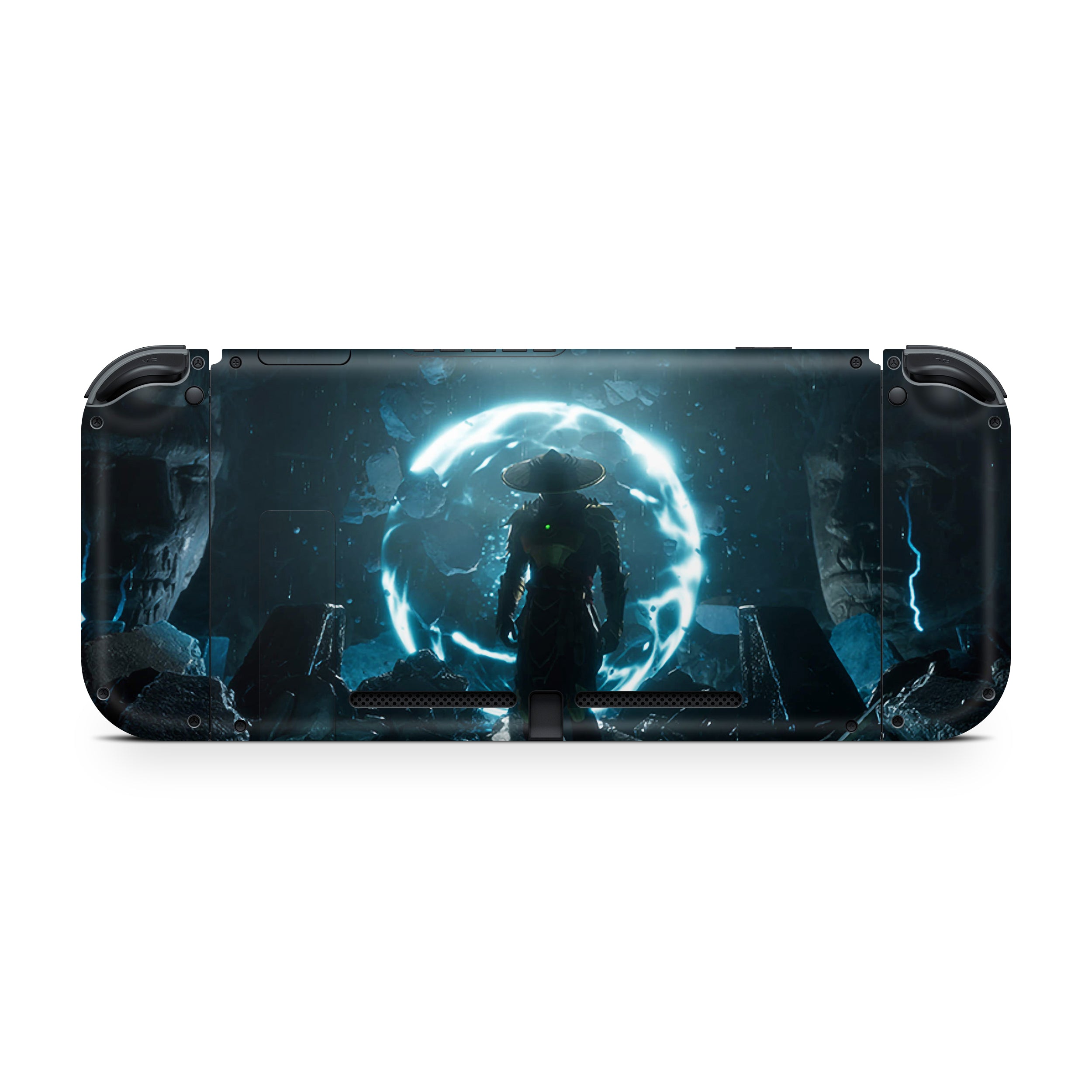 Thunder Warrior v1 Nintendo Switch Skin - Video Game-inspired design
