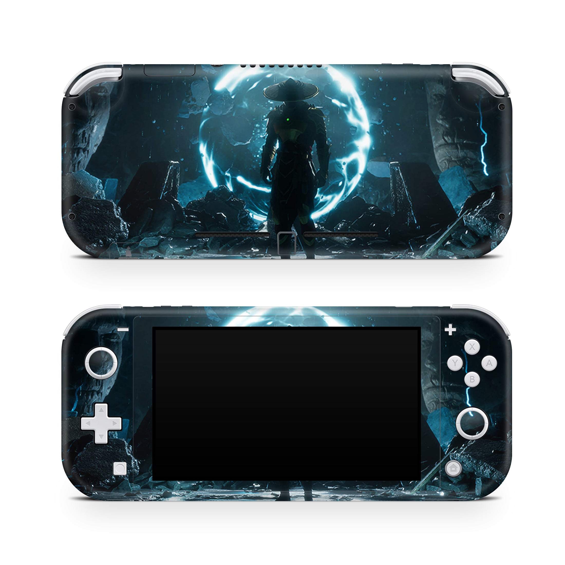 Thunder Warrior v1 Nintendo Switch Lite Skin - Video Game-inspired design