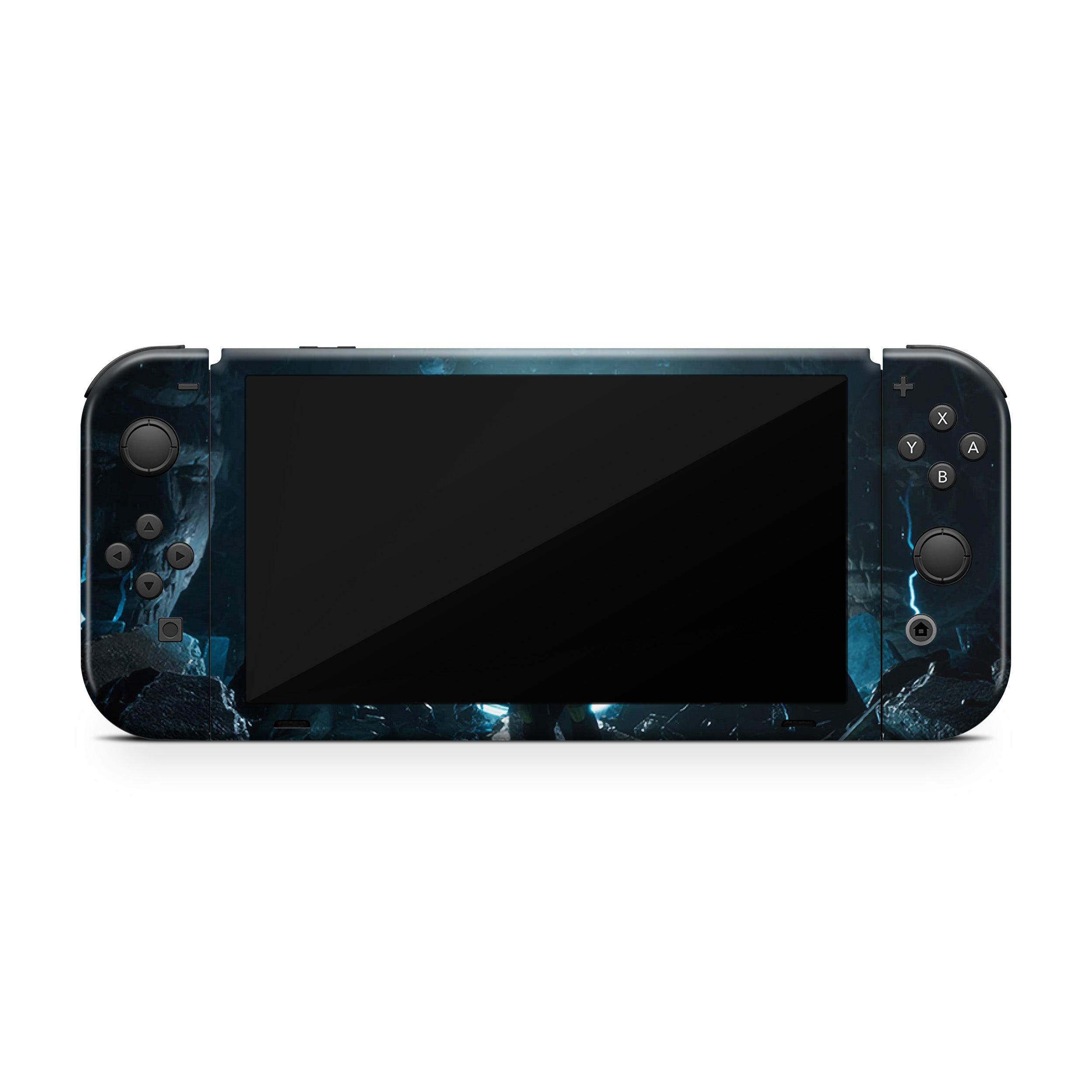 Thunder Warrior v1 Nintendo Switch OLED Skin - Video Game-inspired design