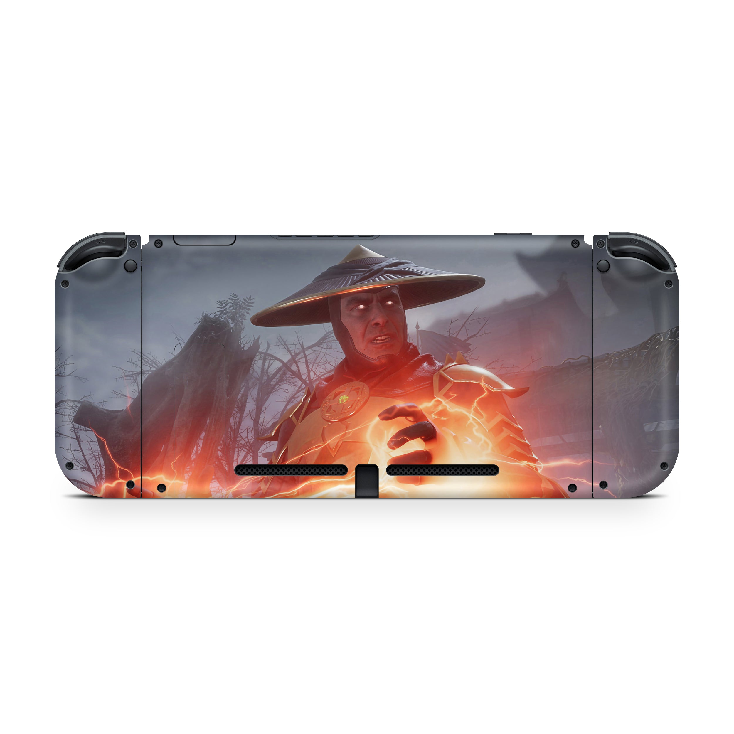 Thunder Warrior v2 Nintendo Switch Skin - Video Game-inspired design