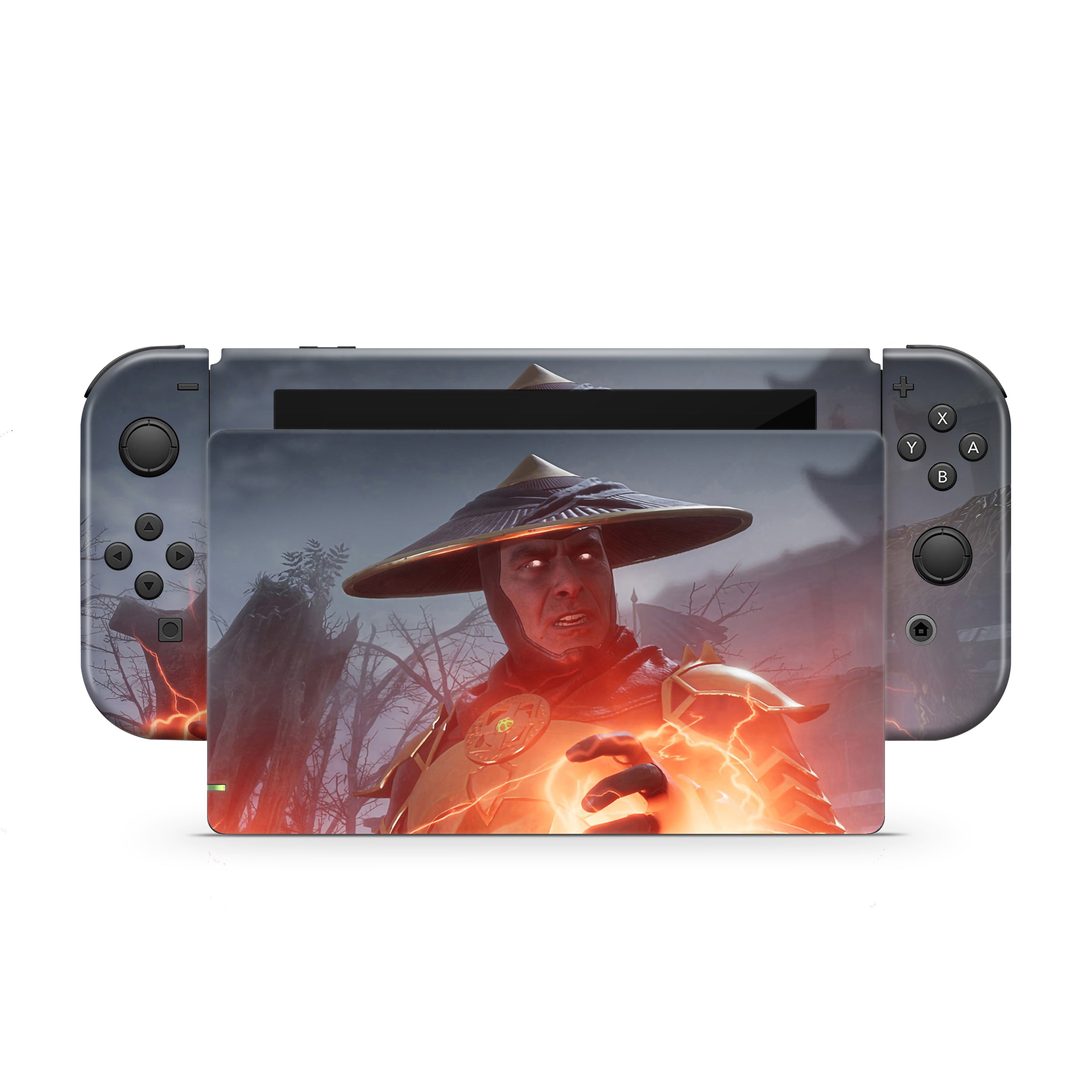 Thunder Warrior v2 Nintendo Switch Skin - Video Game-inspired design