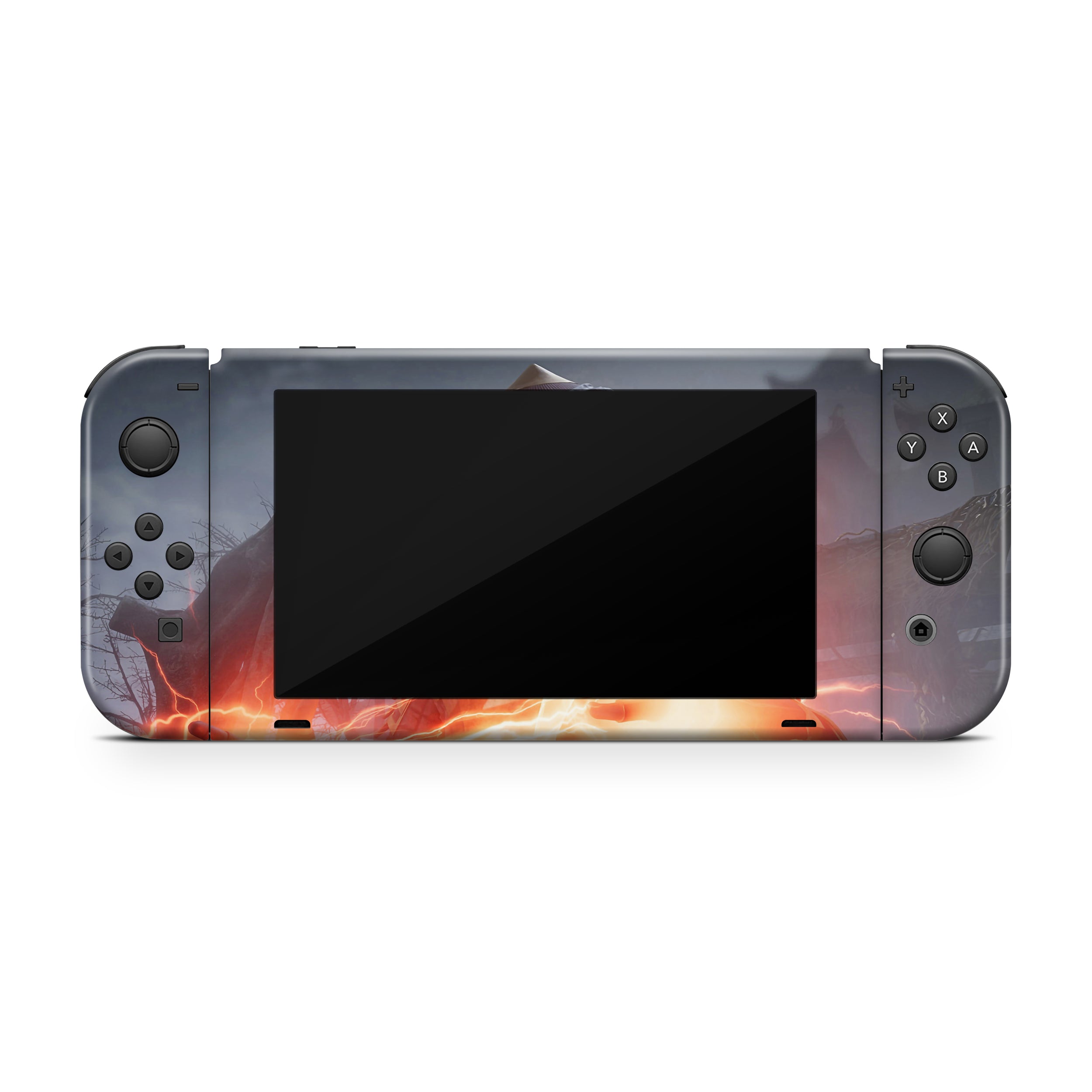 Thunder Warrior v2 Nintendo Switch Skin - Video Game-inspired design
