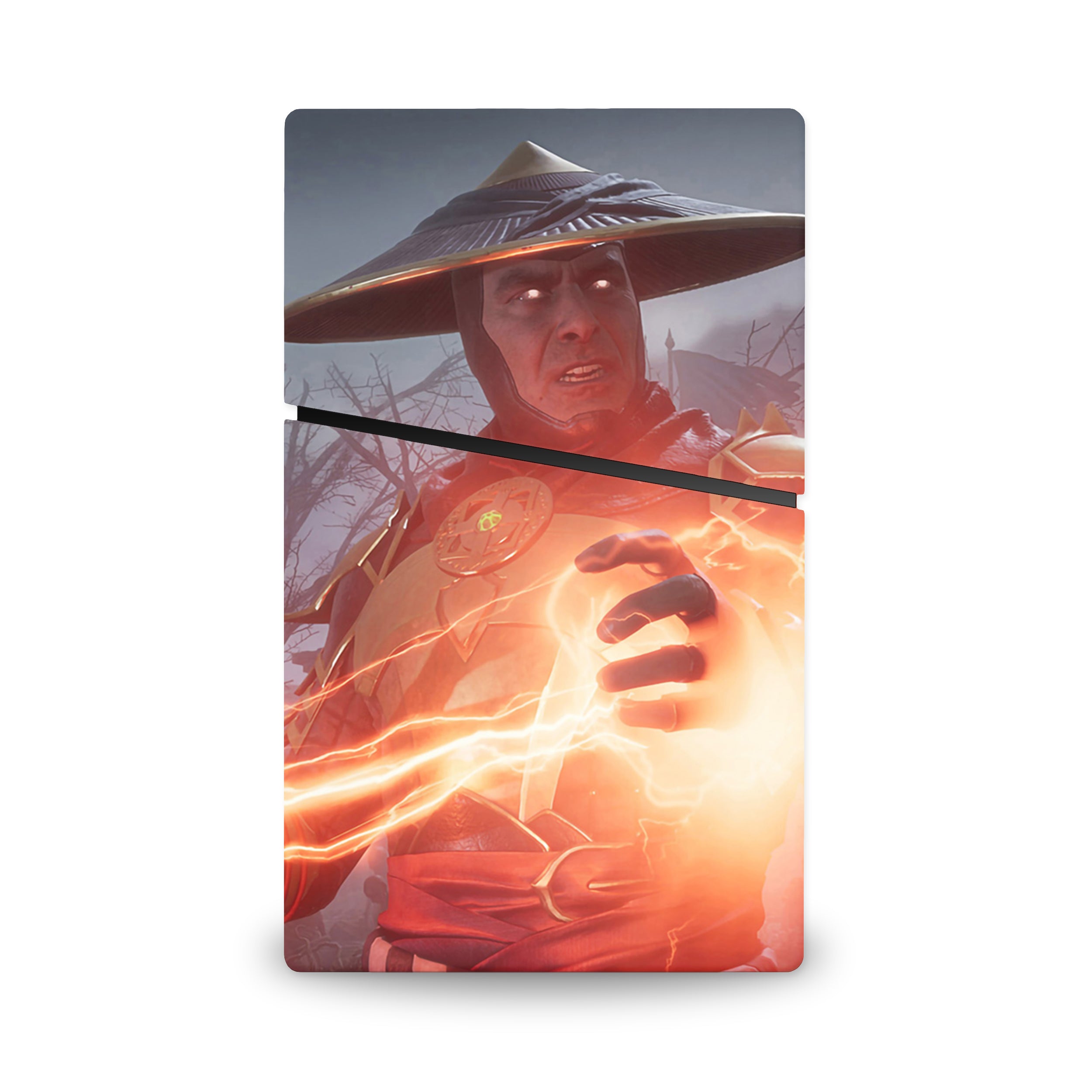 Thunder Warrior v2 PS5 Slim Digital Skin - Video Game-inspired design