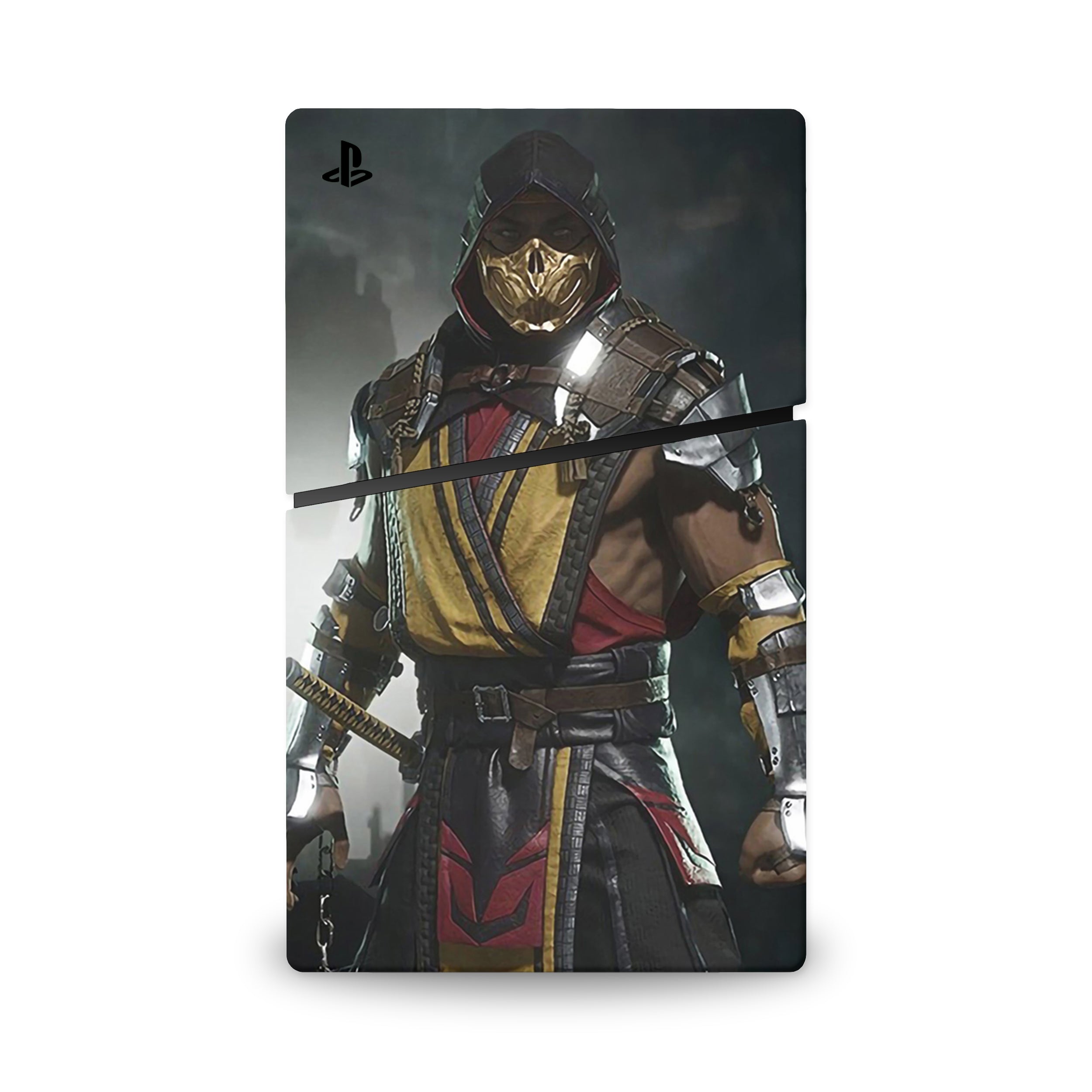 Inferno Ninja v1 PS5 Slim Digital Skin - Video Game-inspired design