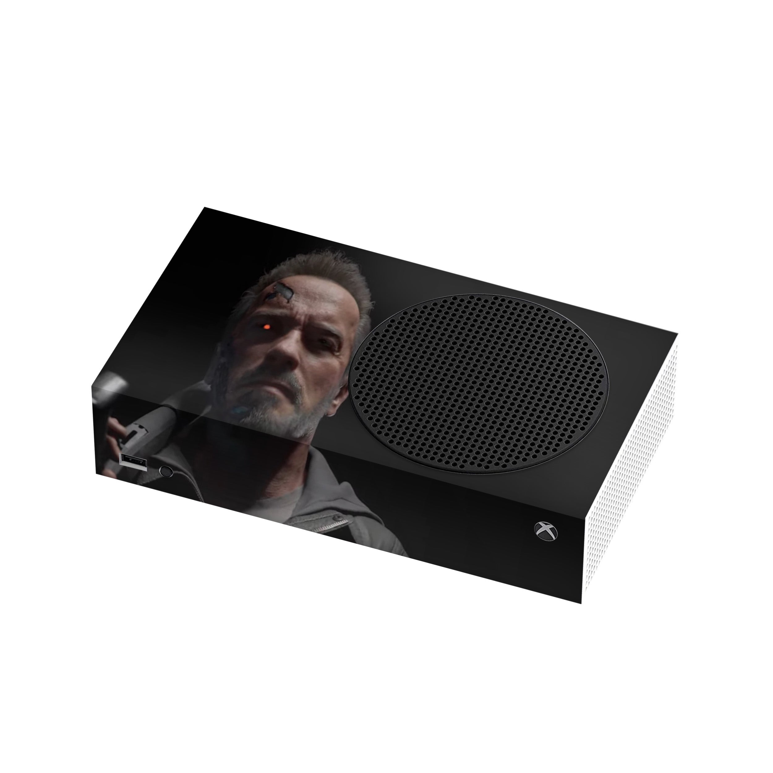 Cybernetic Destroyer v1 Xbox Series S Skin - Video Game-inspired design