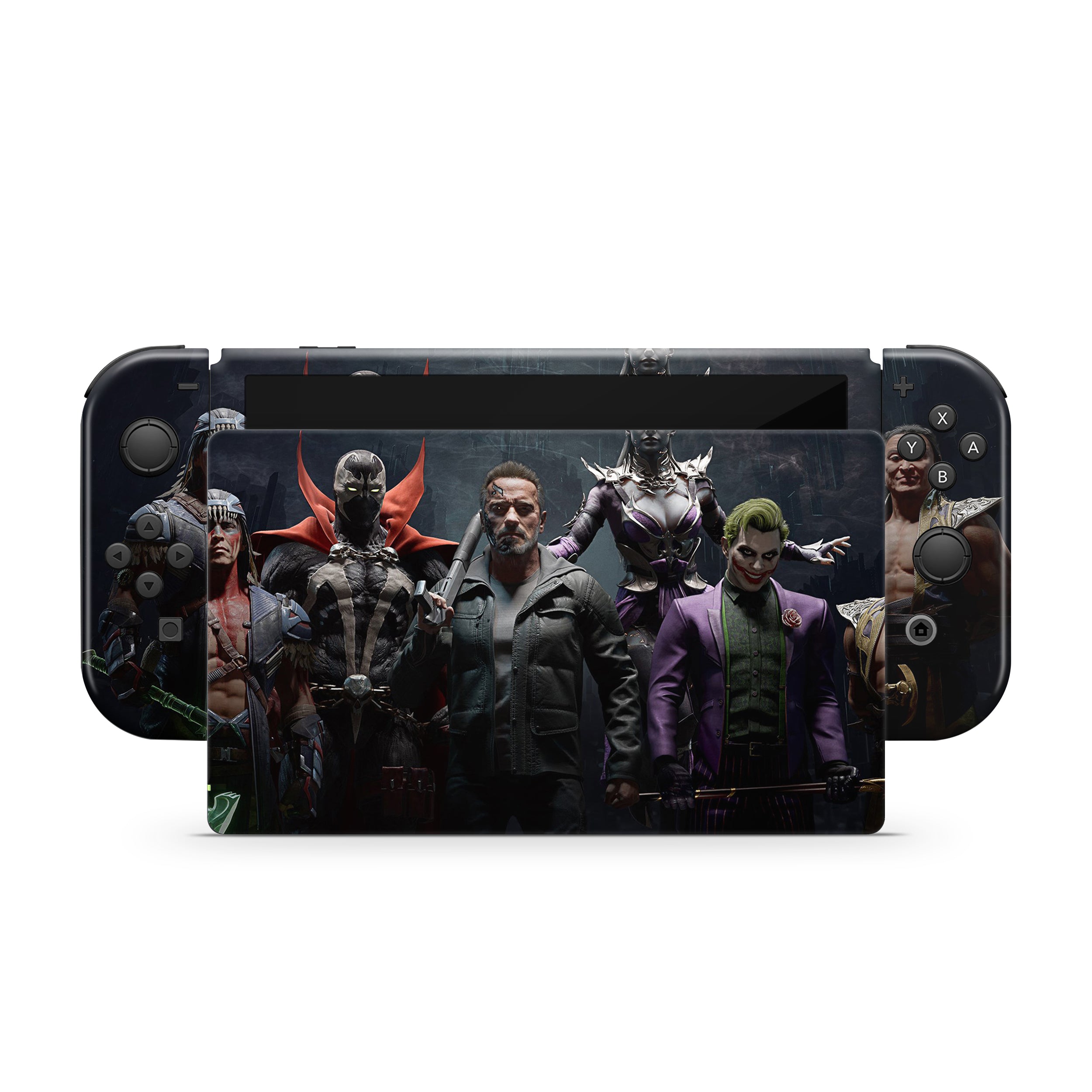 Eternal Kombat v1 Nintendo Switch OLED Skin - Video Game-inspired design