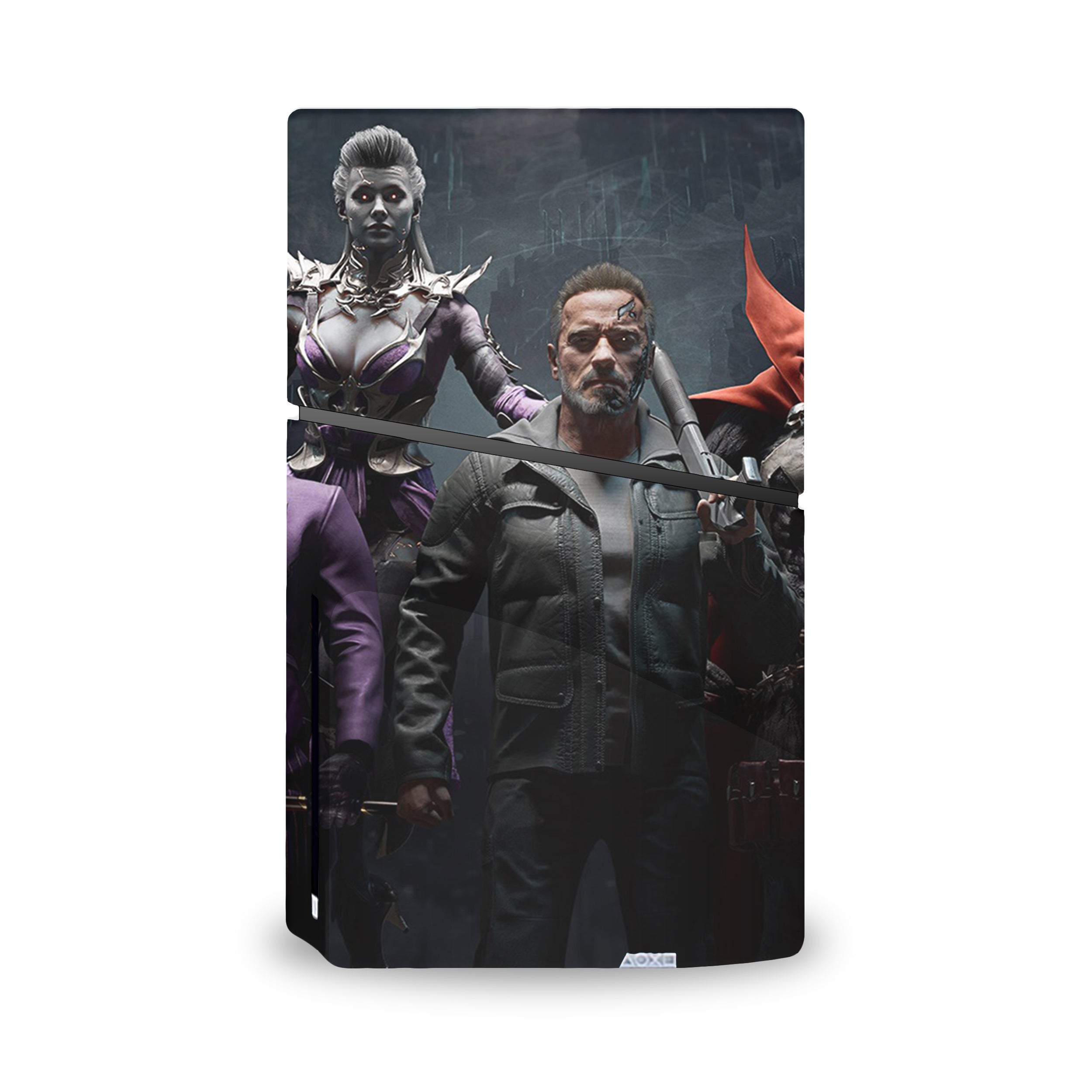 Eternal Kombat v1 PS5 Slim Skin - Video Game-inspired design