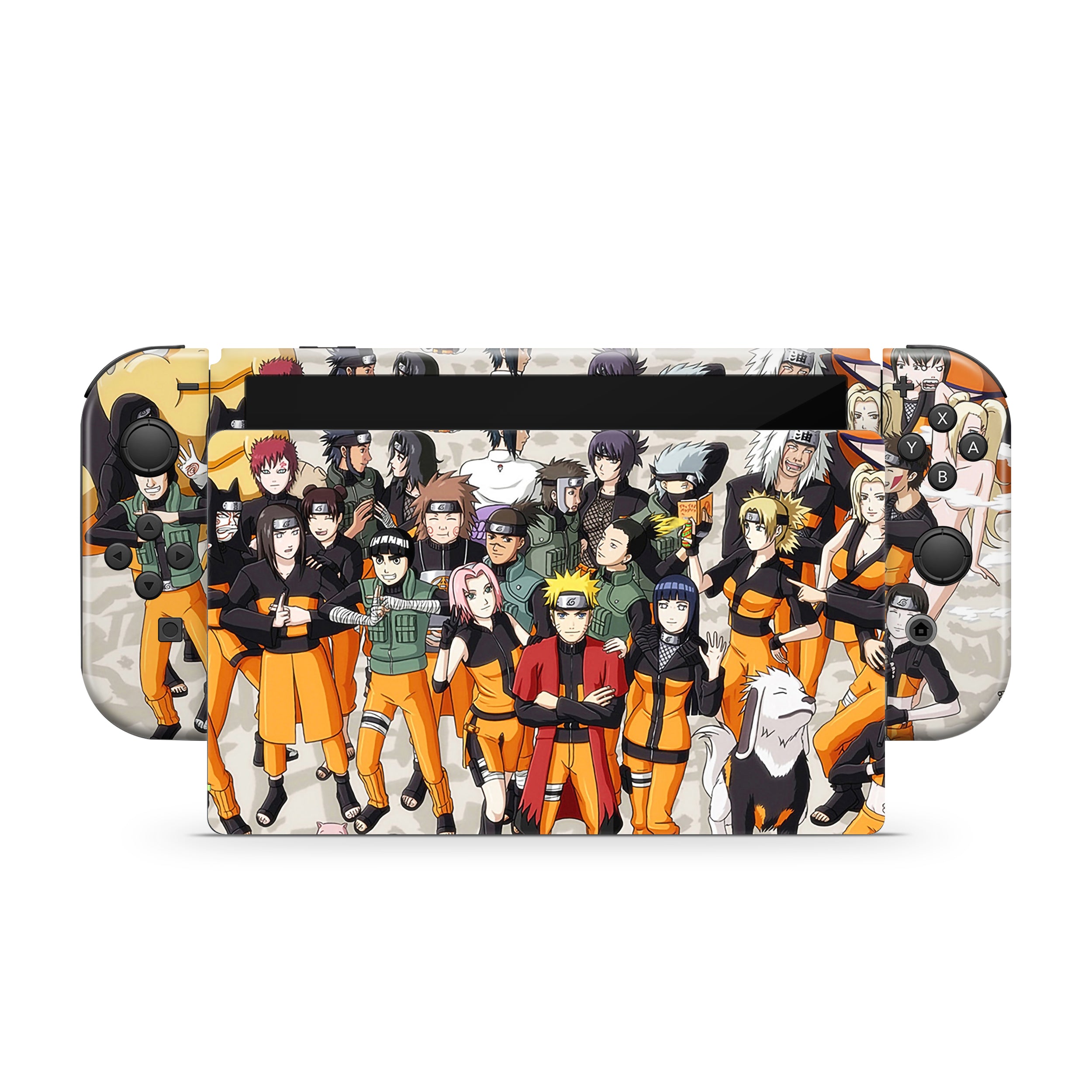 Ninja Team v1 Nintendo Switch OLED Skin - Anime-inspired design