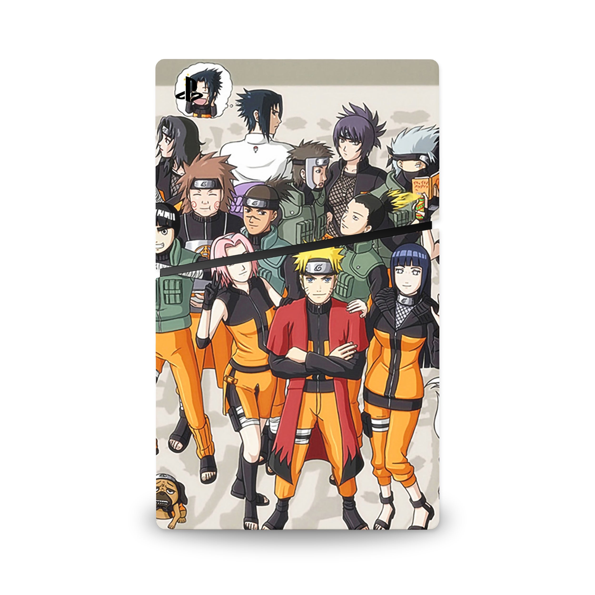 Ninja Team v1 PS5 Slim Digital Skin - Anime-inspired design