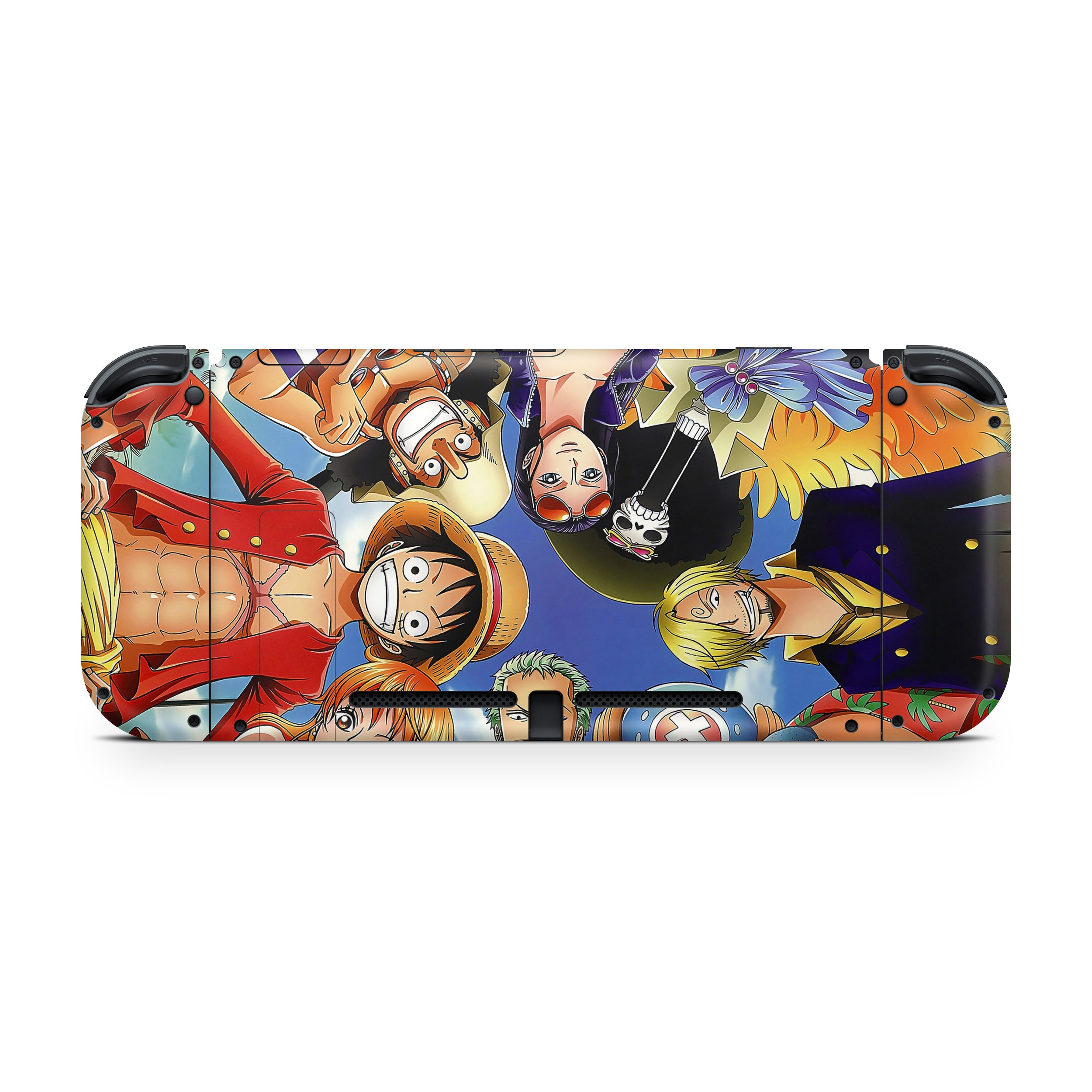 Pirate Adventure v1 Nintendo Switch OLED Skin - Anime-inspired design