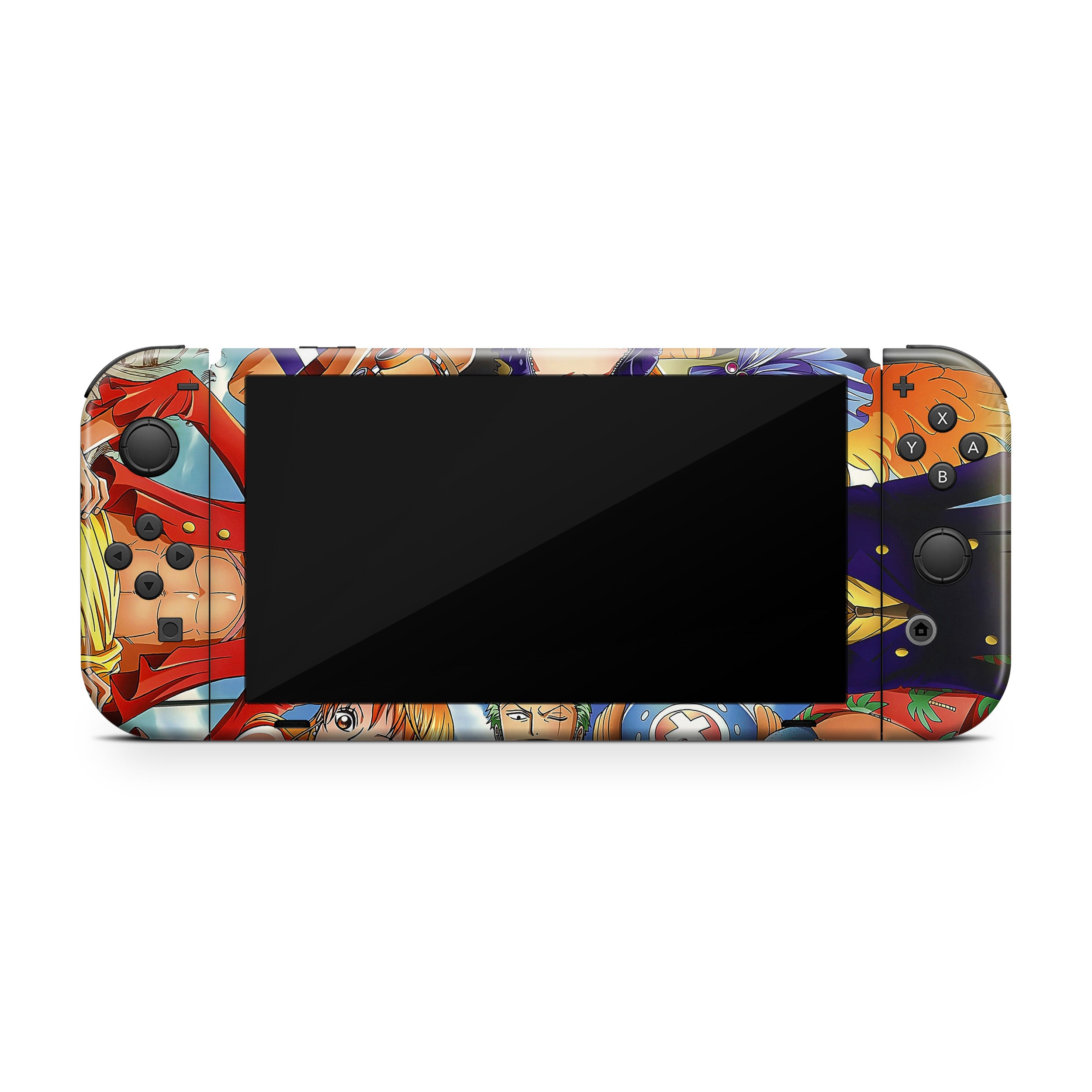 Pirate Adventure v1 Nintendo Switch OLED Skin - Anime-inspired design