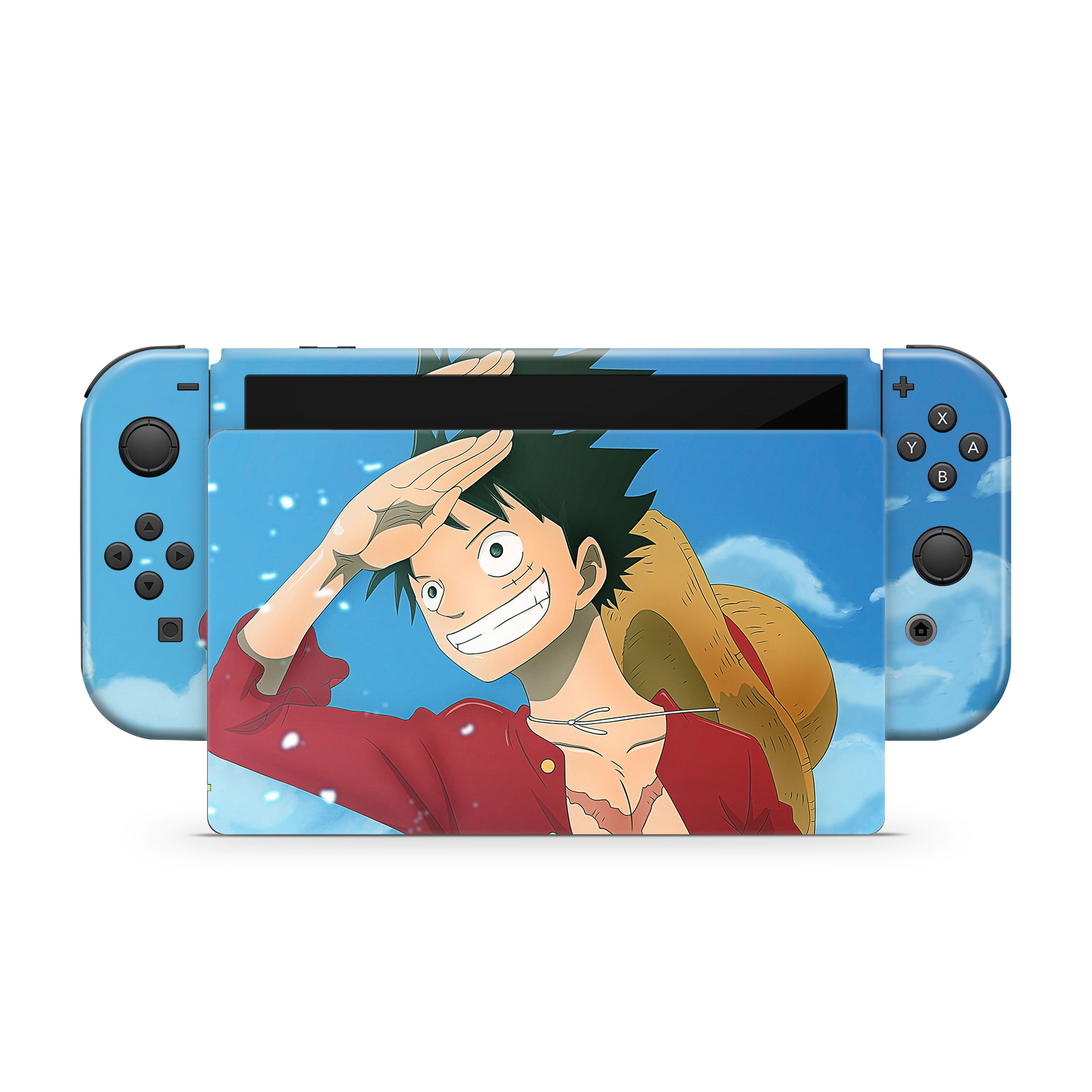 Sea Adventurer v2 Nintendo Switch OLED Skin - Anime-inspired design