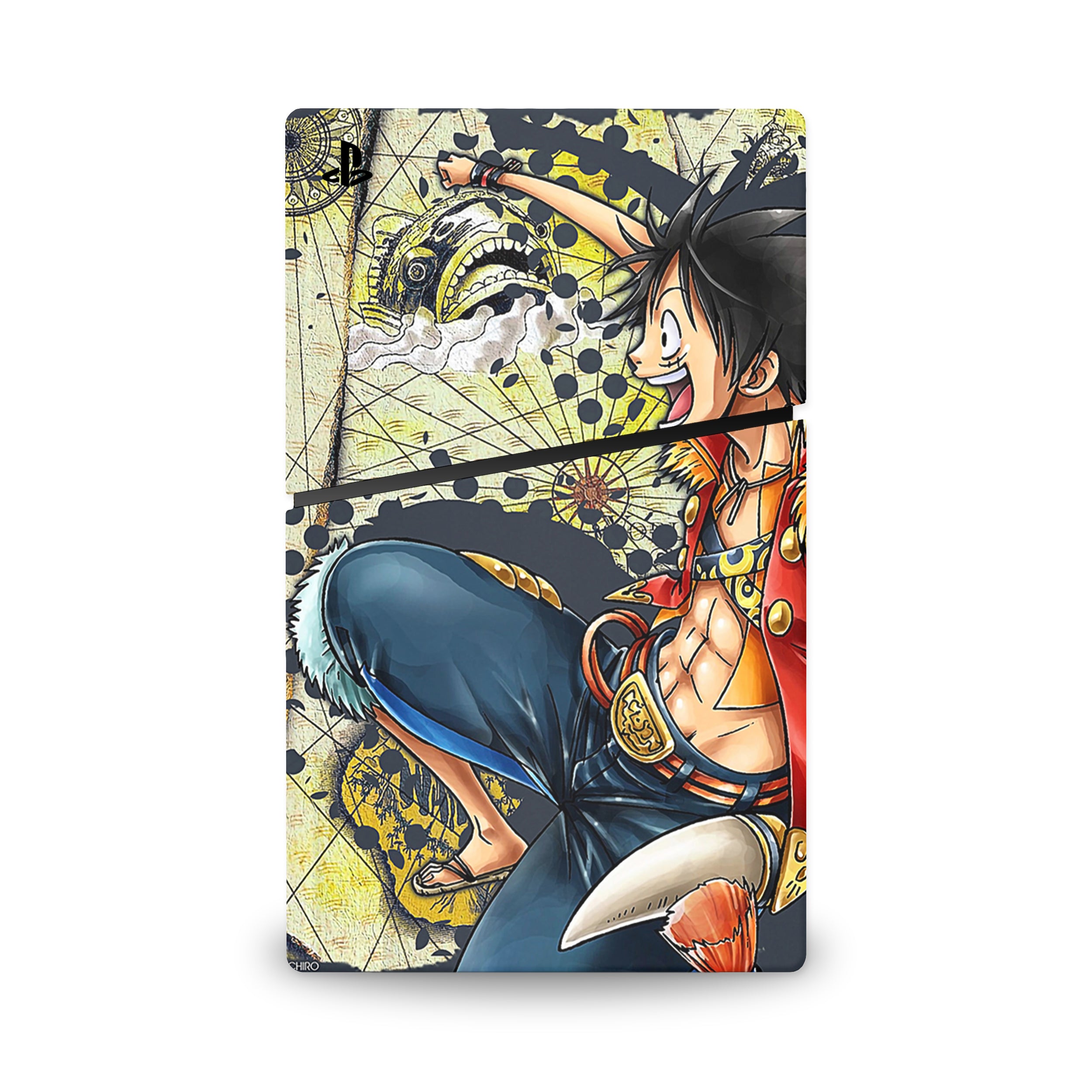Sea Adventurer v4 PS5 Slim Digital Skin - Anime-inspired design