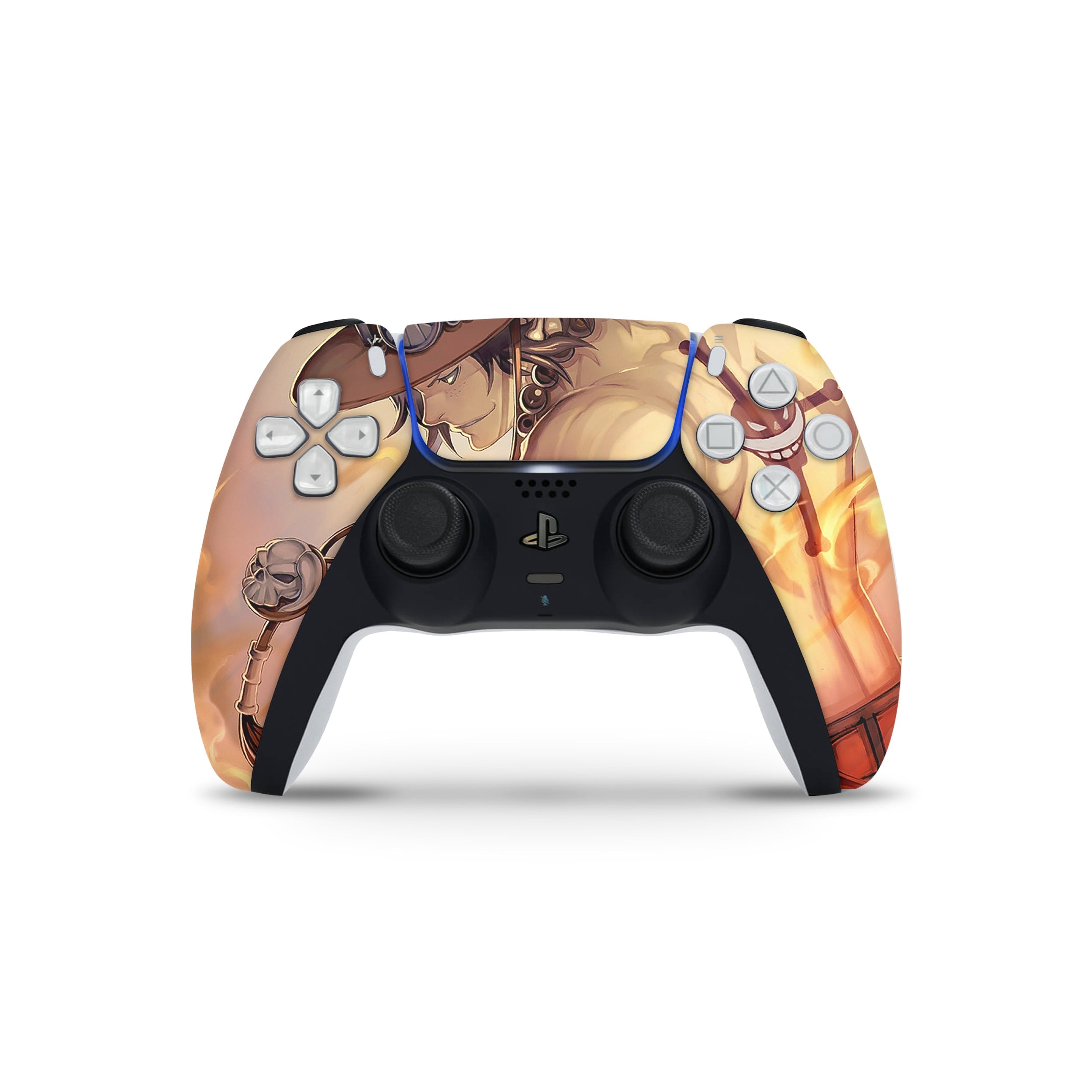 Pyro Nomad v1 PS5 Controller Skin - Anime-inspired design