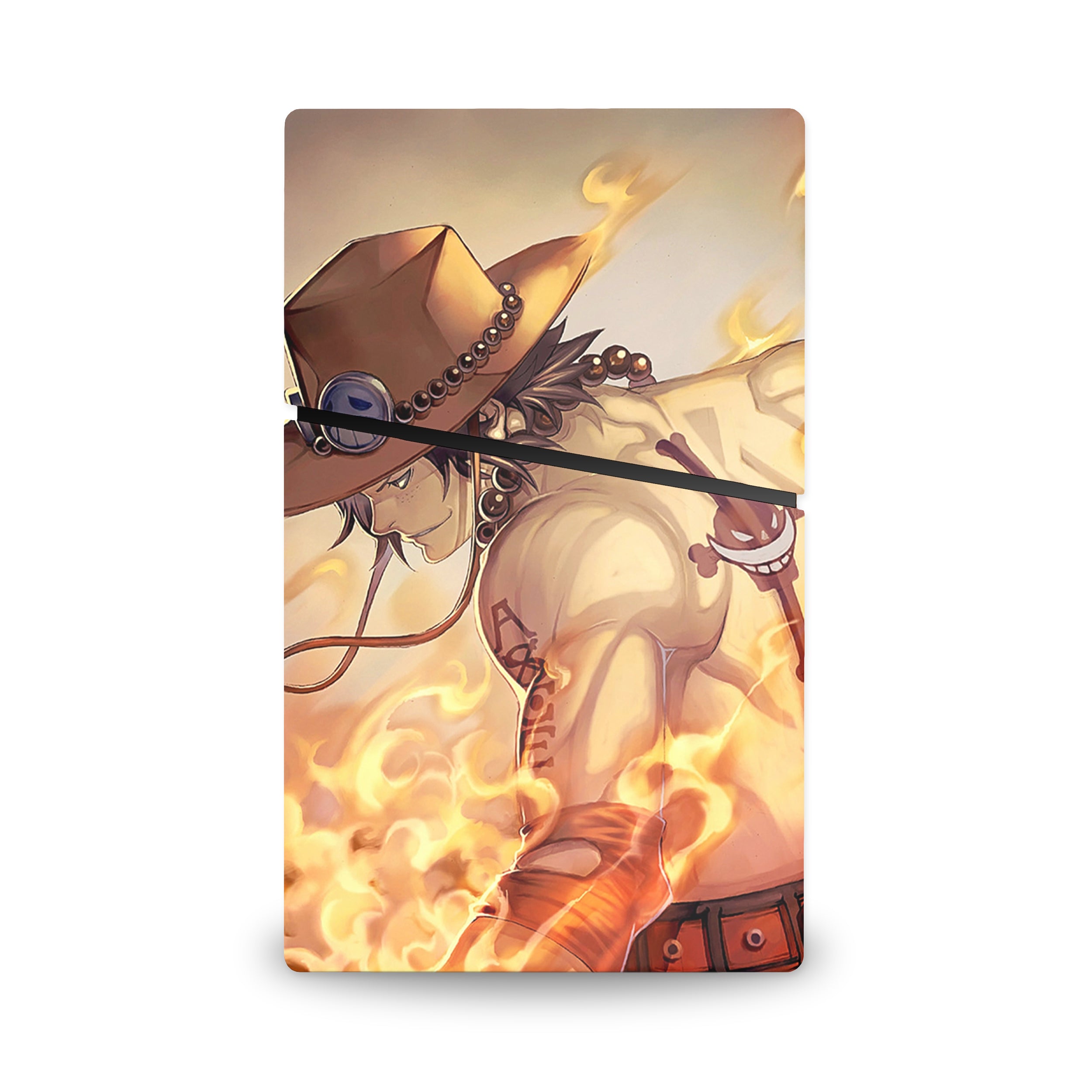 Pyro Nomad v1 PS5 Slim Digital Skin - Anime-inspired design