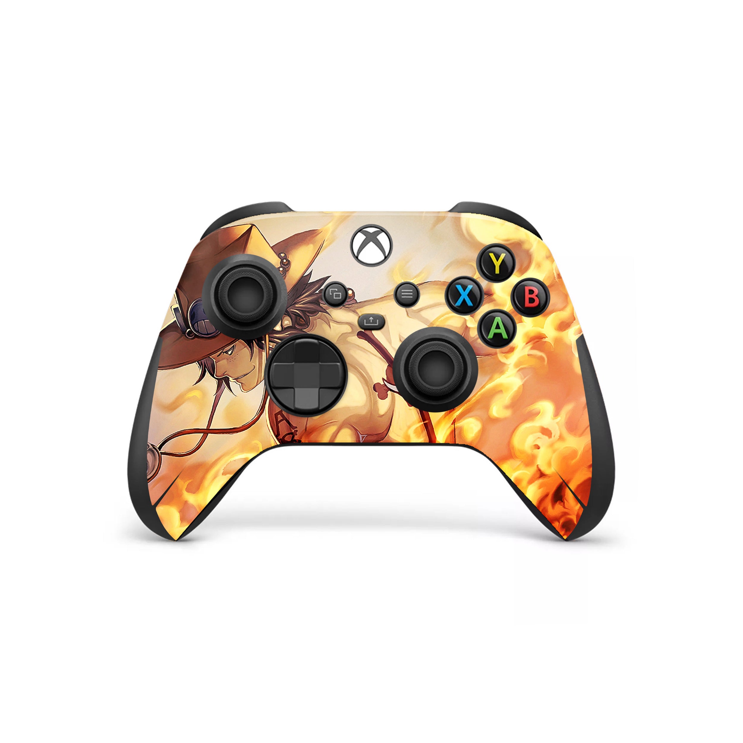 Pyro Nomad v1 Xbox Series Controller Skin - Anime-inspired design