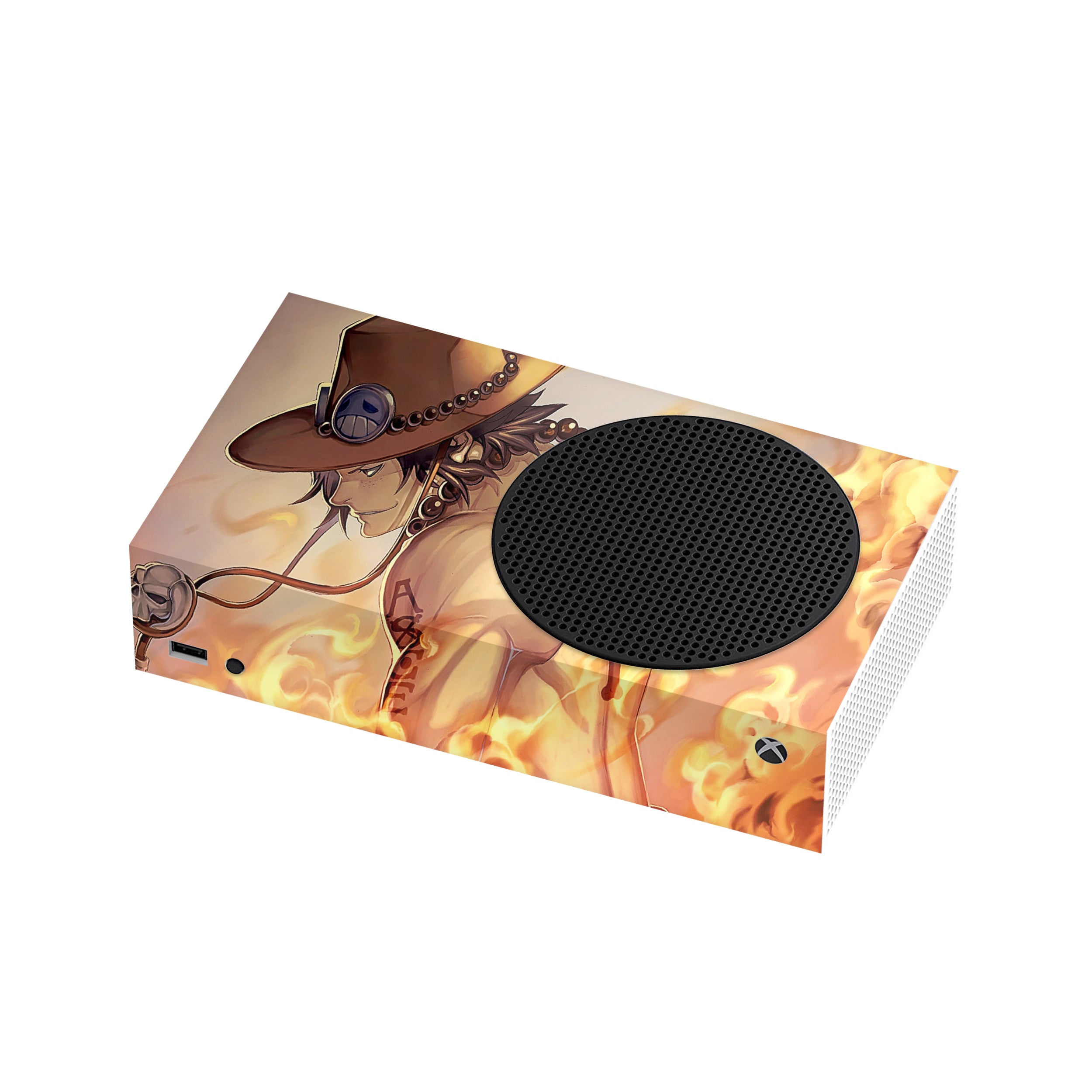 Pyro Nomad v1 Xbox Series S Skin - Anime-inspired design